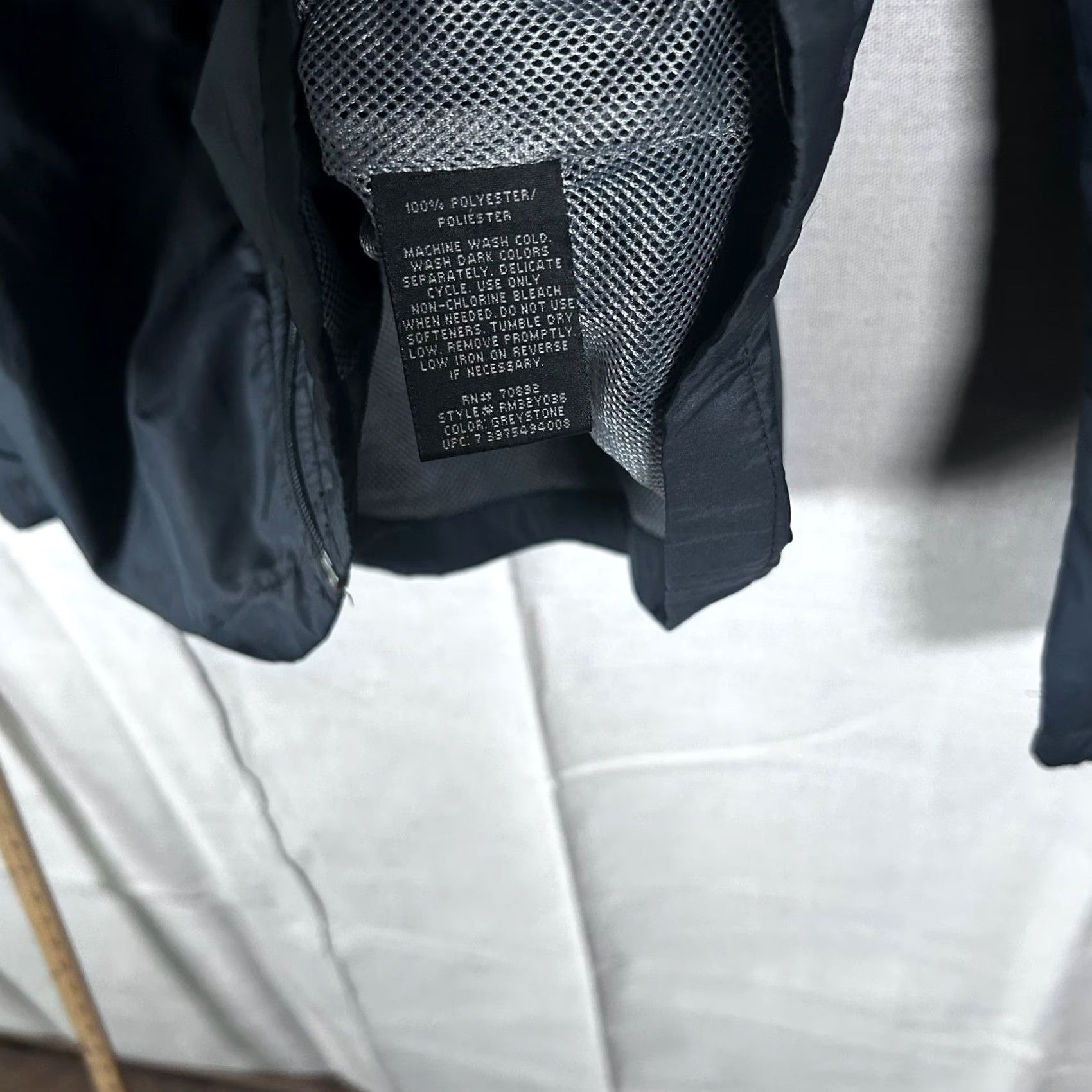Starter Starter Y2K Men's Windbreaker Jacket XL Grey Red Full Zip Logo RM32Y036 Size US XL / EU 56 / 4 - 5 Thumbnail