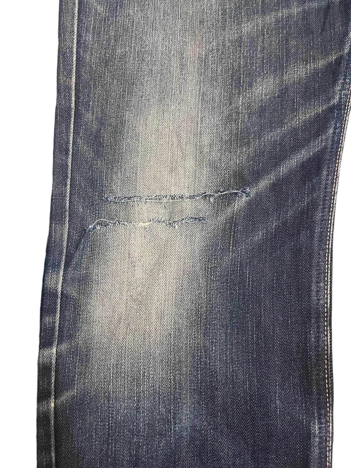 Edwin Vintage Edwin 503 Distress Style Denim Size US 34 / EU 50 - 4 Thumbnail