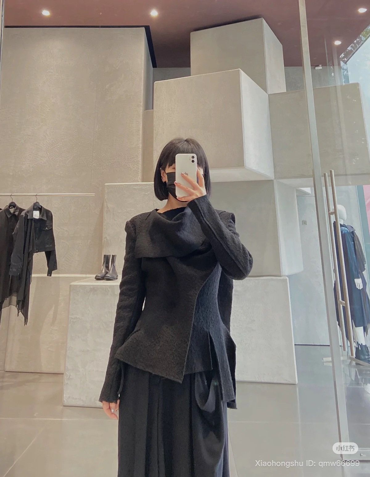 Yohji Yamamoto Yohji Yamamoto FW22 Wool Wrap Coat Size US M / EU 48-50 / 2 - 7 Thumbnail