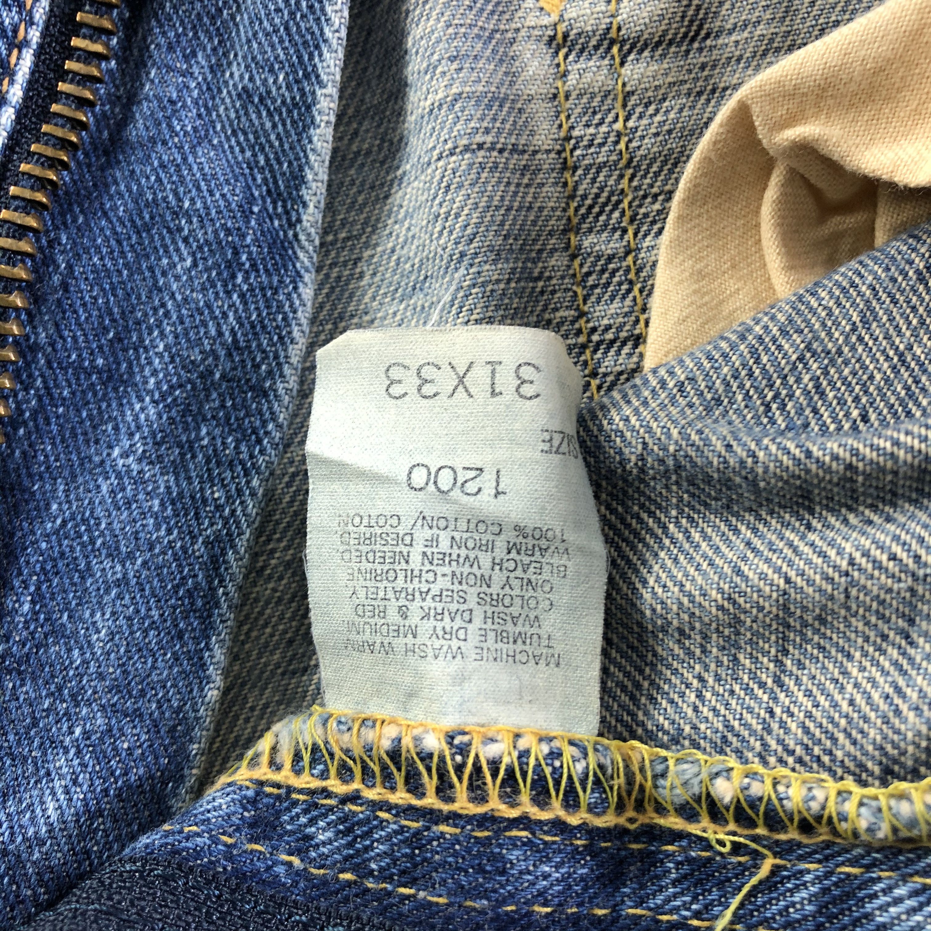 Lee Vintage Lee Selvedge Jeans-JM3625 Size US 33 - 8 Thumbnail