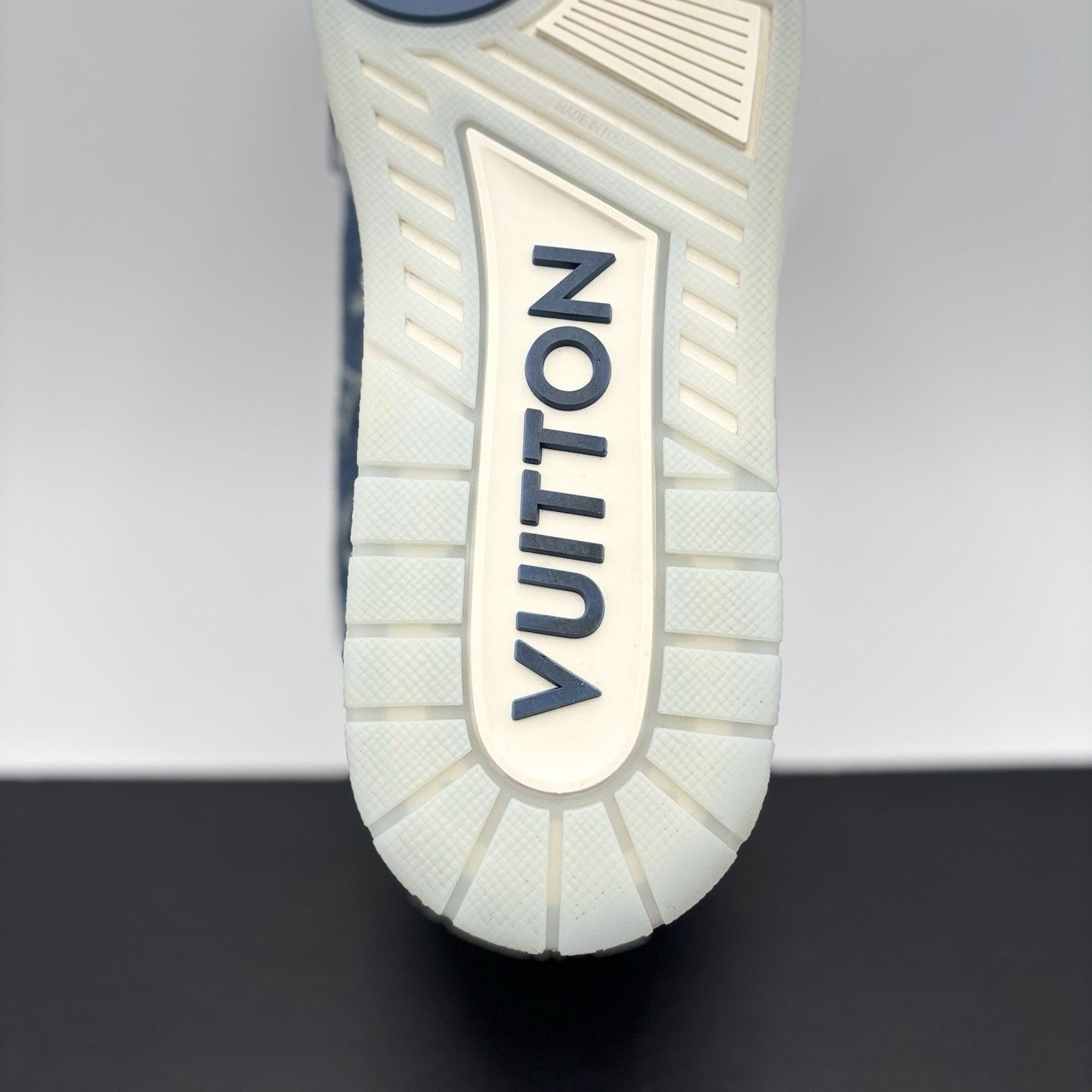 Louis Vuitton 12-12.5 US Louis Vuitton Trainer Denim ' Navy ' | EXCELLENT! Size US 12 / EU 45 - 18 Thumbnail