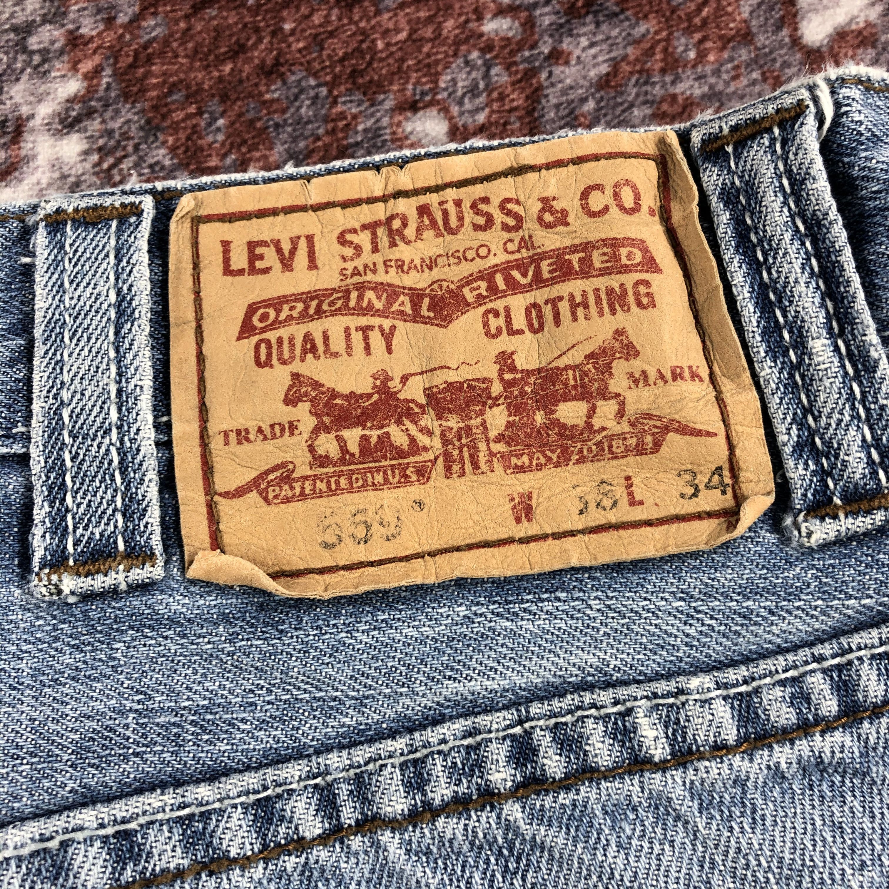 Levi's × Vintage Vintage Blue Wash Levis 569 Jeans-JM2238 Size US 40 / EU 56 - 6 Thumbnail