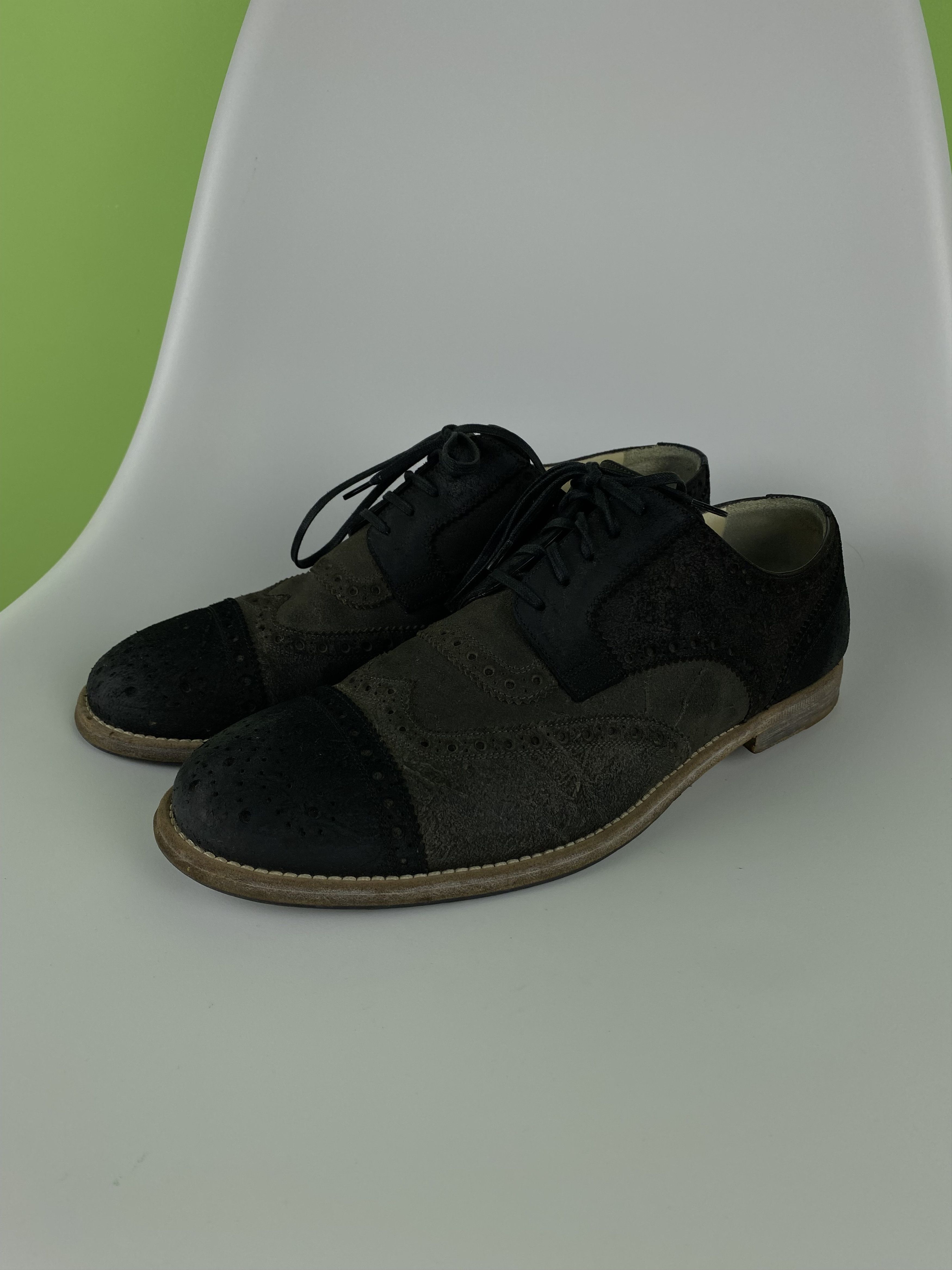 Dolce & Gabbana Dolce & Gabbana Oxford Wingtip Brogues Derby Brown Shoes Size US 7.5 / EU 40-41 - 3 Thumbnail