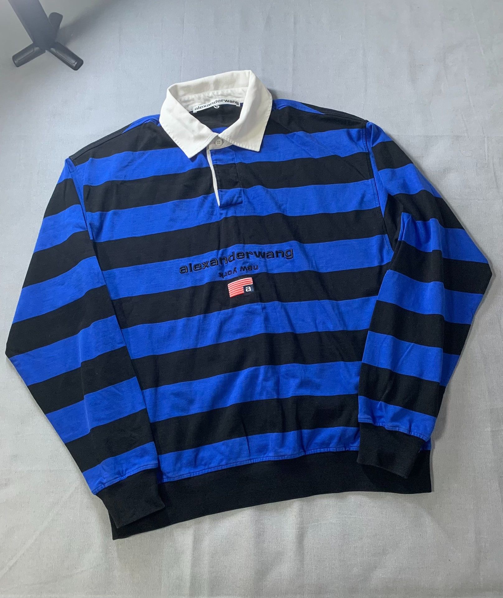 Alexander Wang Alexander Wang Flag Embroidery Shirt Size US S / EU 44-46 / 1 - 1 Thumbnail