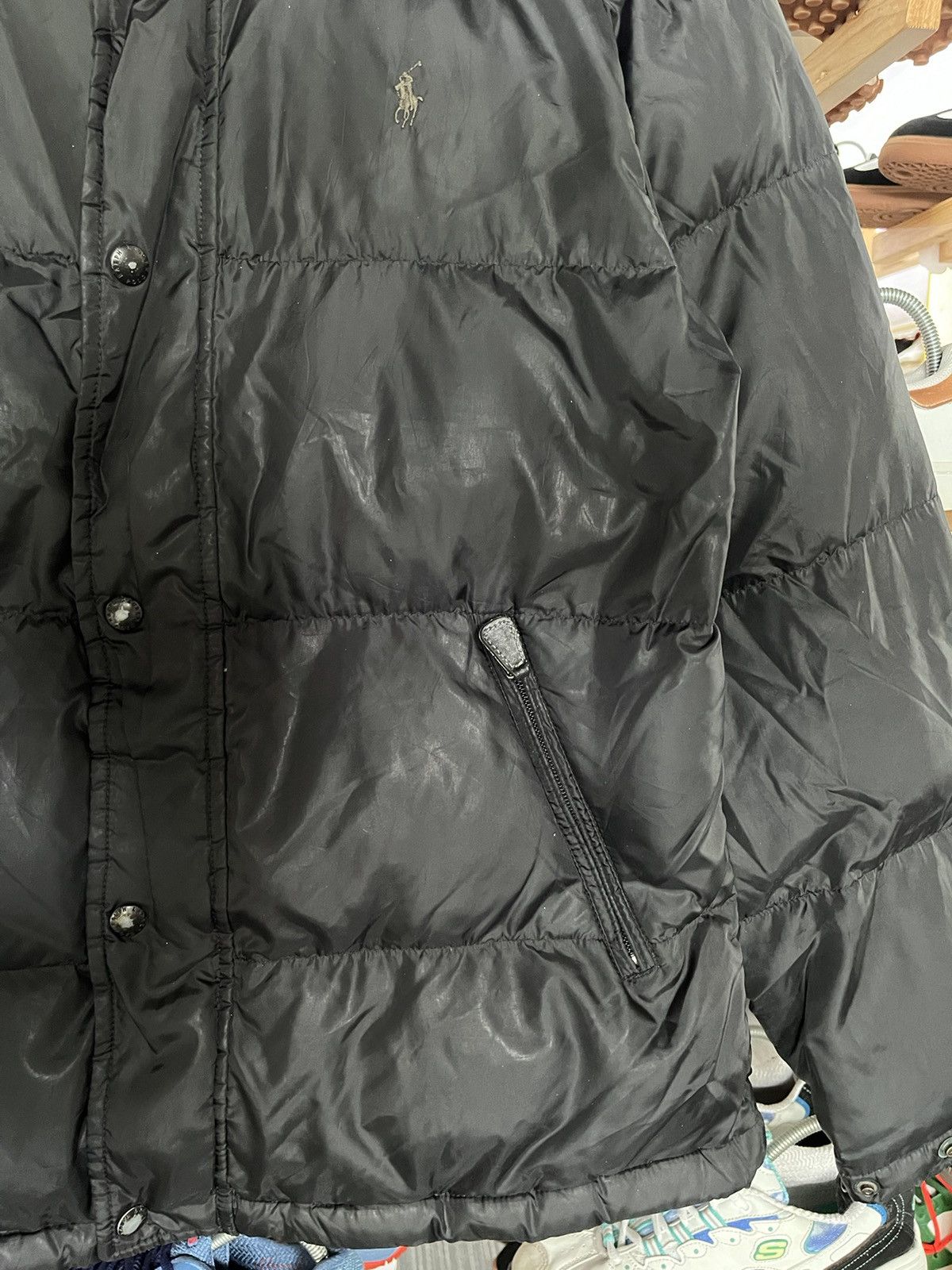 Polo Ralph Lauren × Vintage Black Ralph Lauren puffer jacket Size US L / EU 52-54 / 3 - 5 Thumbnail