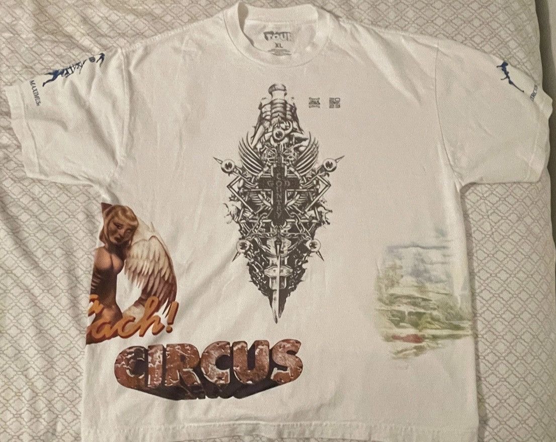 Travis Scott Travis Scott Circus Maximus See The Future Tour Shirt Medium Size US M / EU 48-50 / 2 - 4 Thumbnail