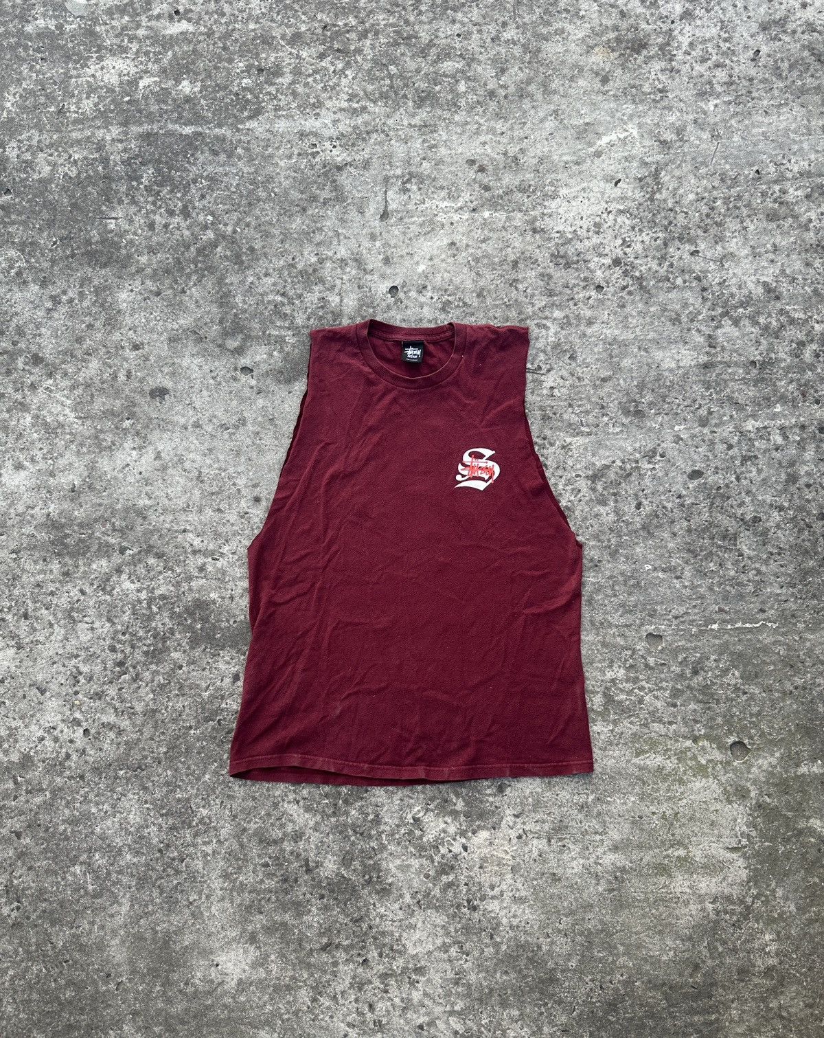 Stussy Vintage Stussy Tank Top Logo Streetwear Rare USA M 90s Size US M / EU 48-50 / 2 - 3 Thumbnail