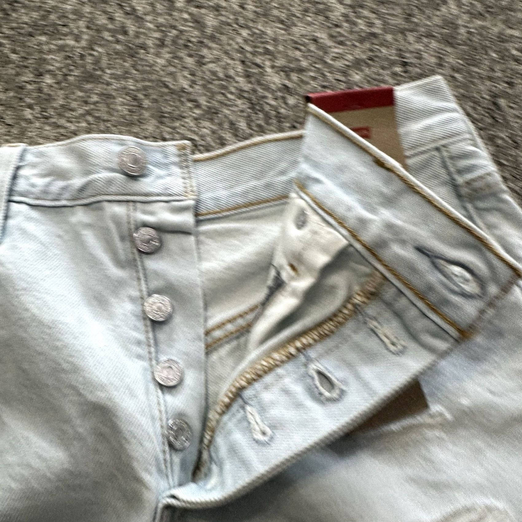 Levi's VINTAGE Levi's 501 Jeans? Short? (Not applicable) Size 24" / US 00 / IT 34 - 3 Thumbnail