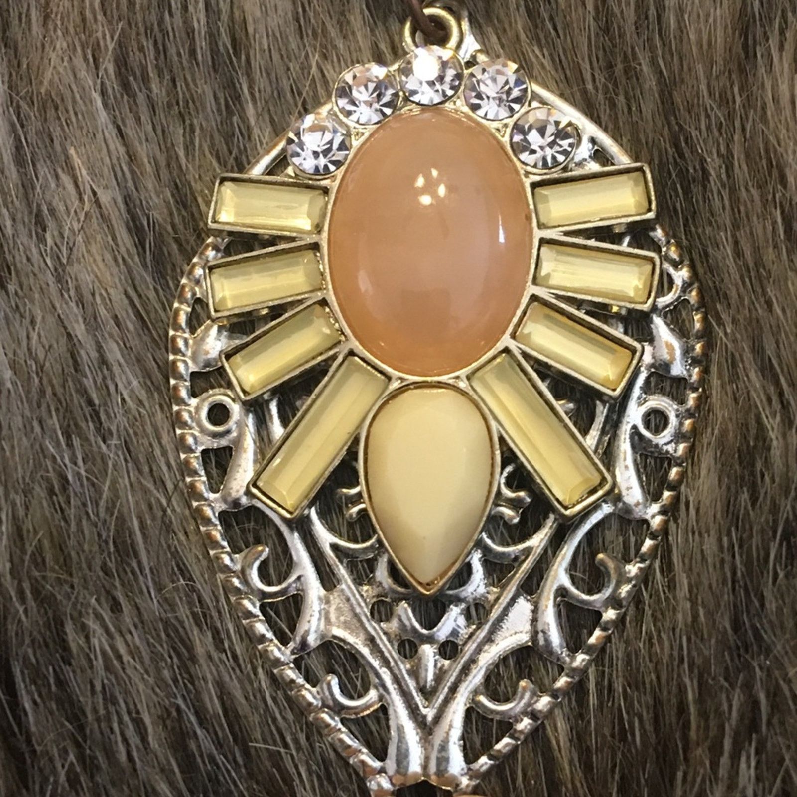 Vintage Vintage repurpose salvaged estate gem keychain Size ONE SIZE - 5 Thumbnail