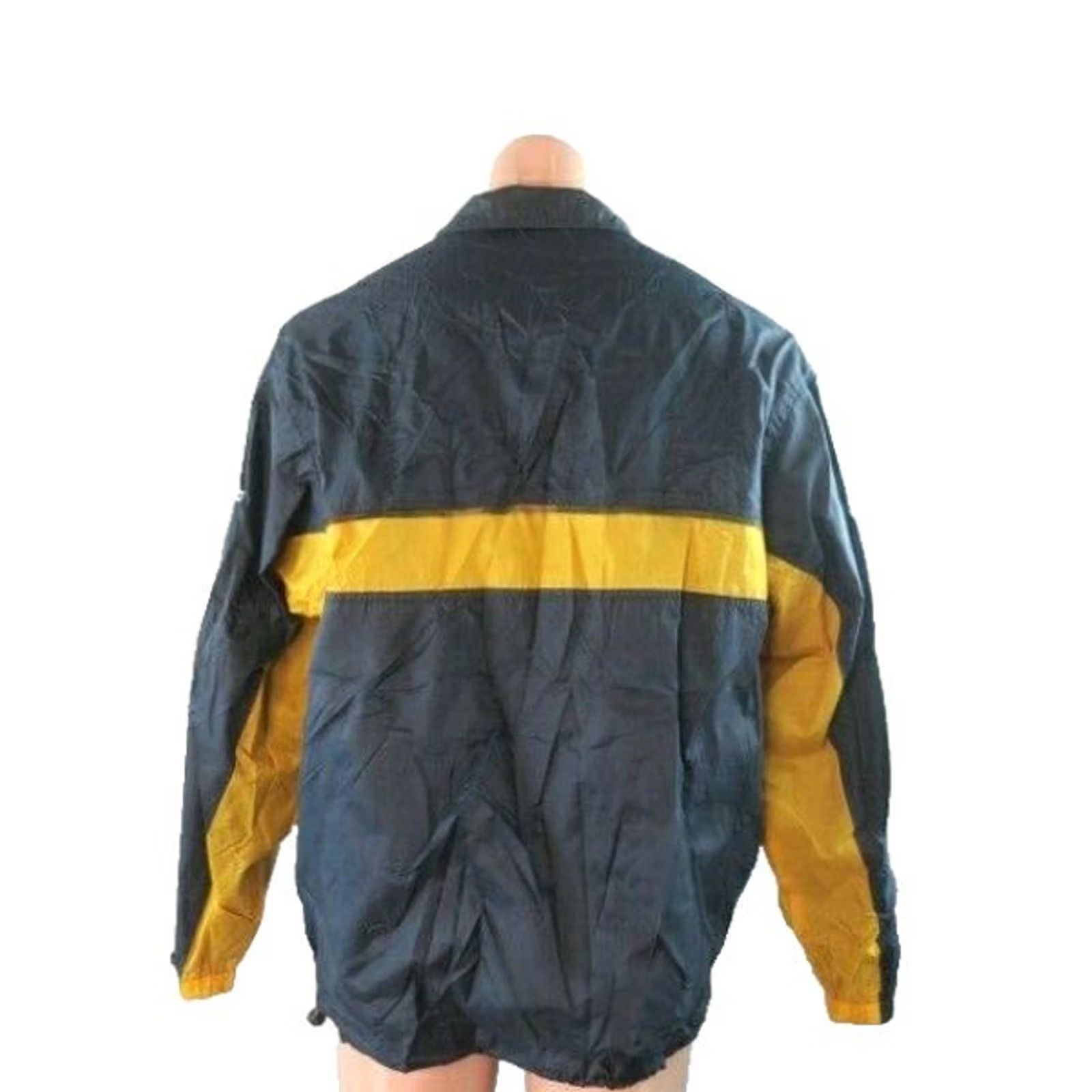 Vintage VINTAGE Counter Culture Windbreaker Jacket XL Blue 90s Skate Surf Zip Mens Dark Blue Size US XL / EU 56 / 4 - 2 Thumbnail