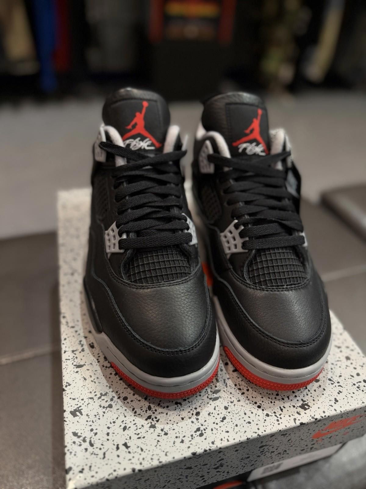 Jordan Brand Size 11 - Air Jordan 4 Men's Retro Bred Reimagined 2024 Size US 11 / EU 44 - 5 Thumbnail