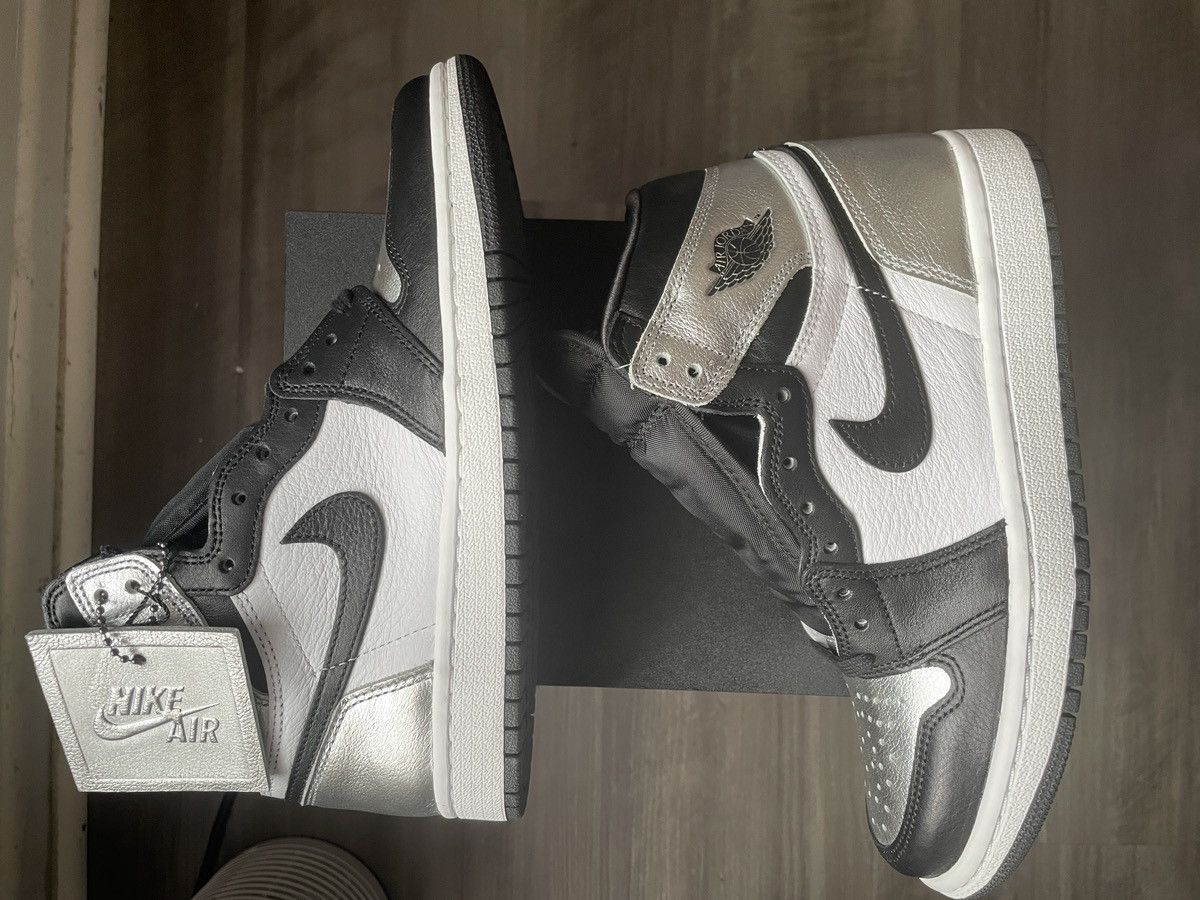 Jordan Brand × Nike SILVER TOE JORDAN 1 Size US 6.5 / IT 36.5 - 3 Thumbnail