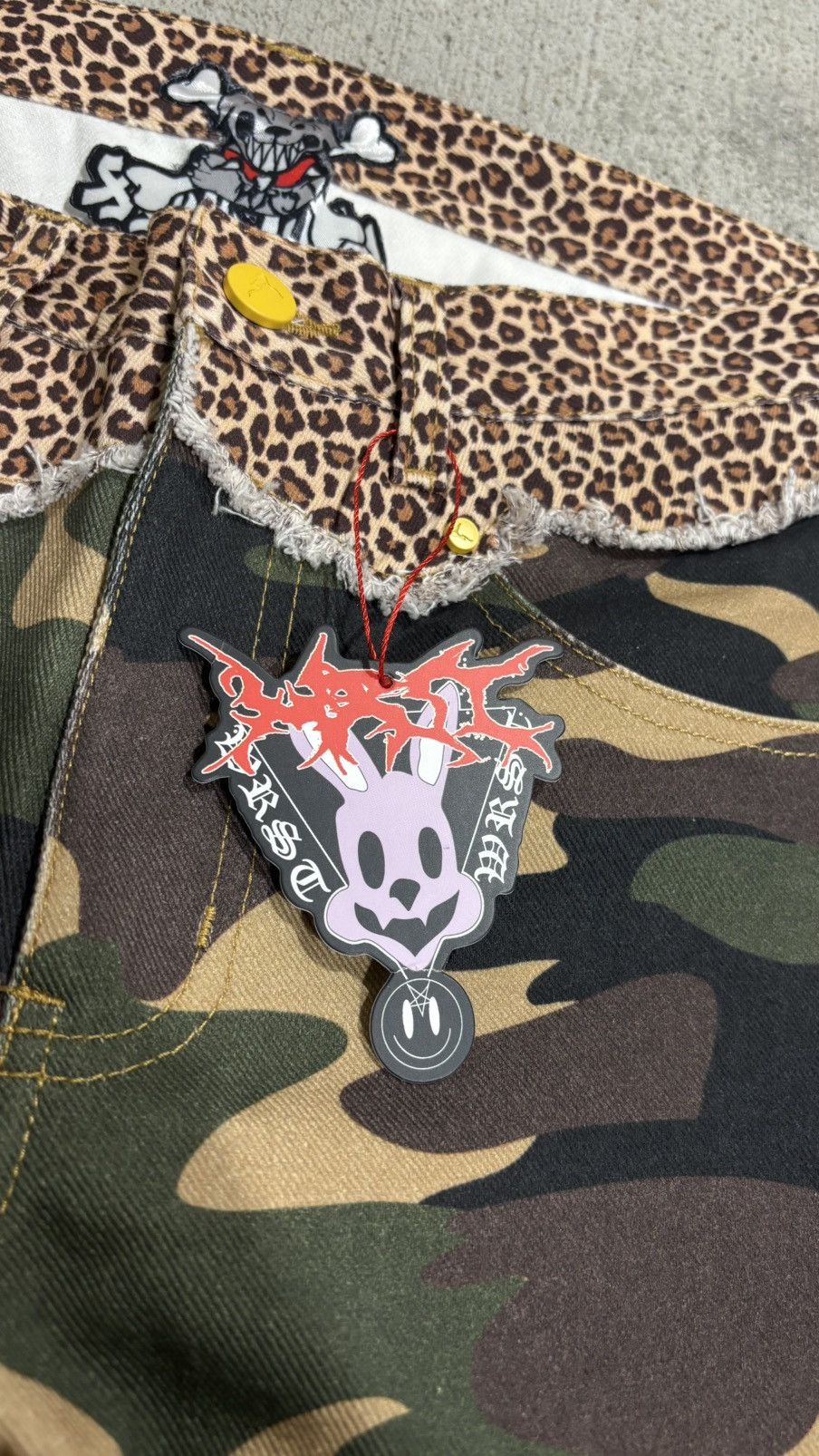 Other Wrstwrstwrst Camo Denim Size US 32 / EU 48 - 2 Thumbnail