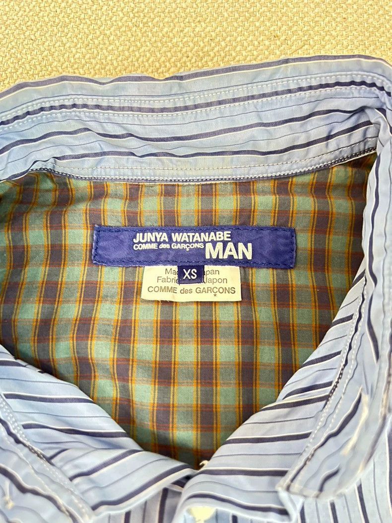 Junya Watanabe Junya Watanabe Man Striped Shirt Size US XS / EU 42 / 0 - 3 Thumbnail