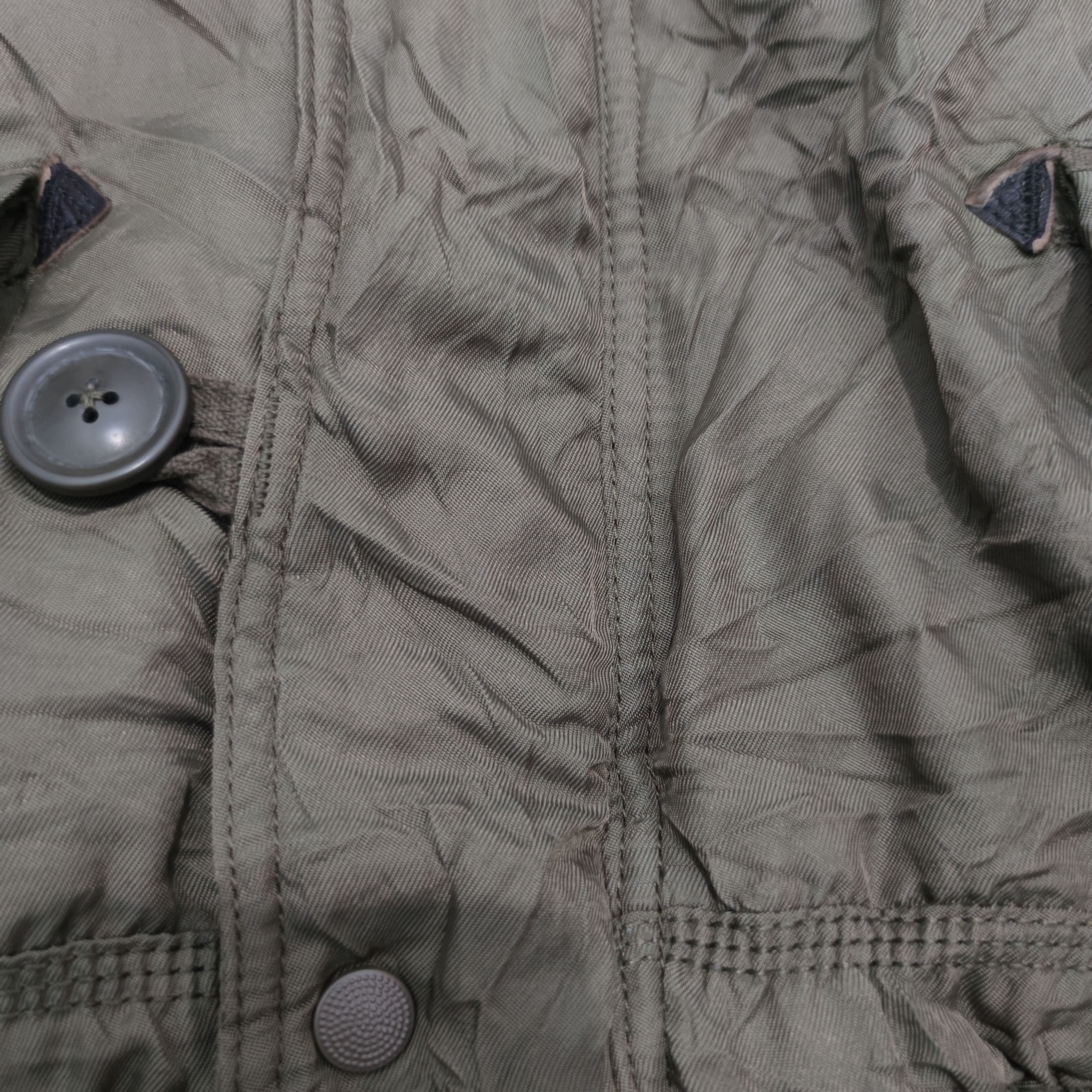 If Six Was Nine 2000s Japanese Brand G.O.A Racoon Fur Hoodie Military Jacket Size US M / EU 48-50 / 2 - 7 Thumbnail