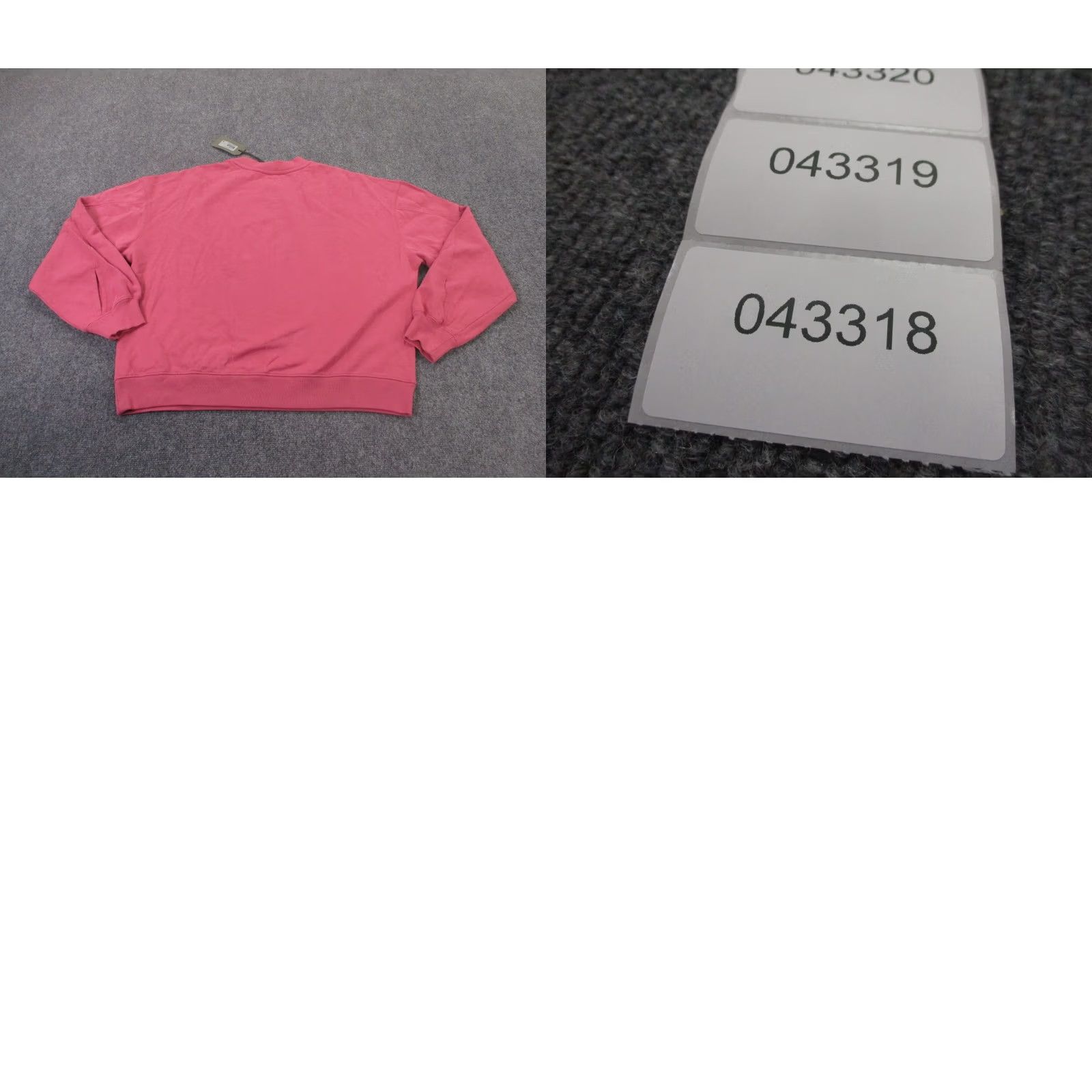 Allsaints AllSaints Pink Lightweight Pullover Sweatshirt Womens M Logo Casual NEW Size M / US 6-8 / IT 42-44 - 9 Thumbnail