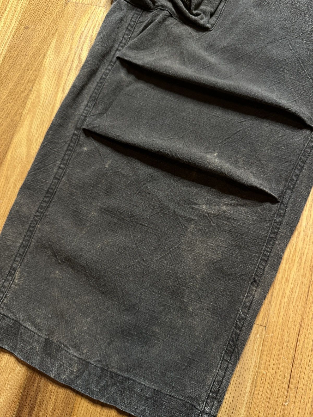 Story Mfg. Story mfg. Peace Pants - Black Slub Size US 30 / EU 46 - 5 Thumbnail