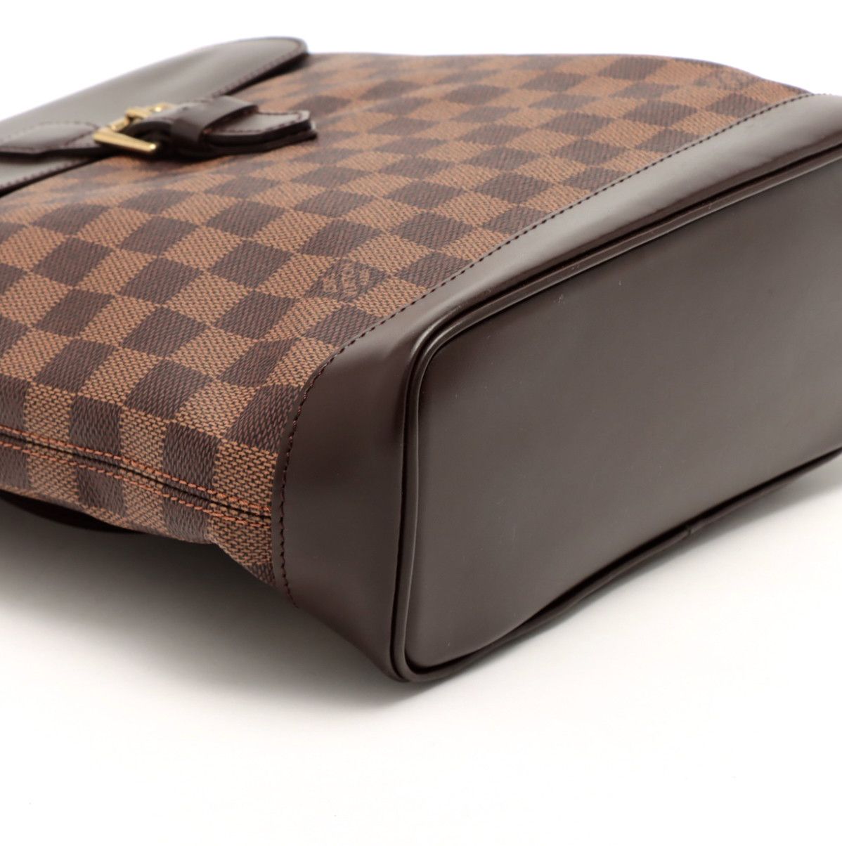 Louis Vuitton Louis Vuitton Brown Damier Ebene Coated Canvas Soho Backpack Size ONE SIZE - 4 Thumbnail