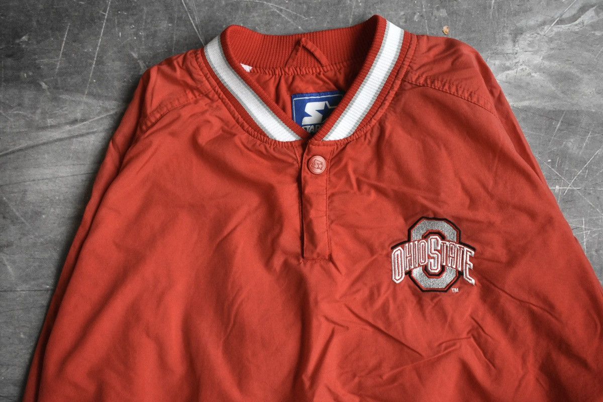 Vintage Vintage 90s Starter Ohio State University Pullover (L) Size US L / EU 52-54 / 3 - 3 Thumbnail