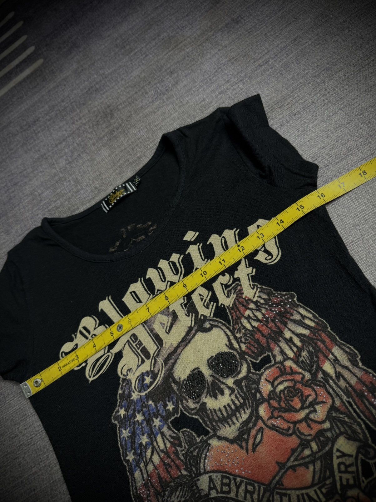 20471120 GALYGE SKULL ART PUNK STYLE TSHIRT Size M / US 6-8 / IT 42-44 - 10 Thumbnail