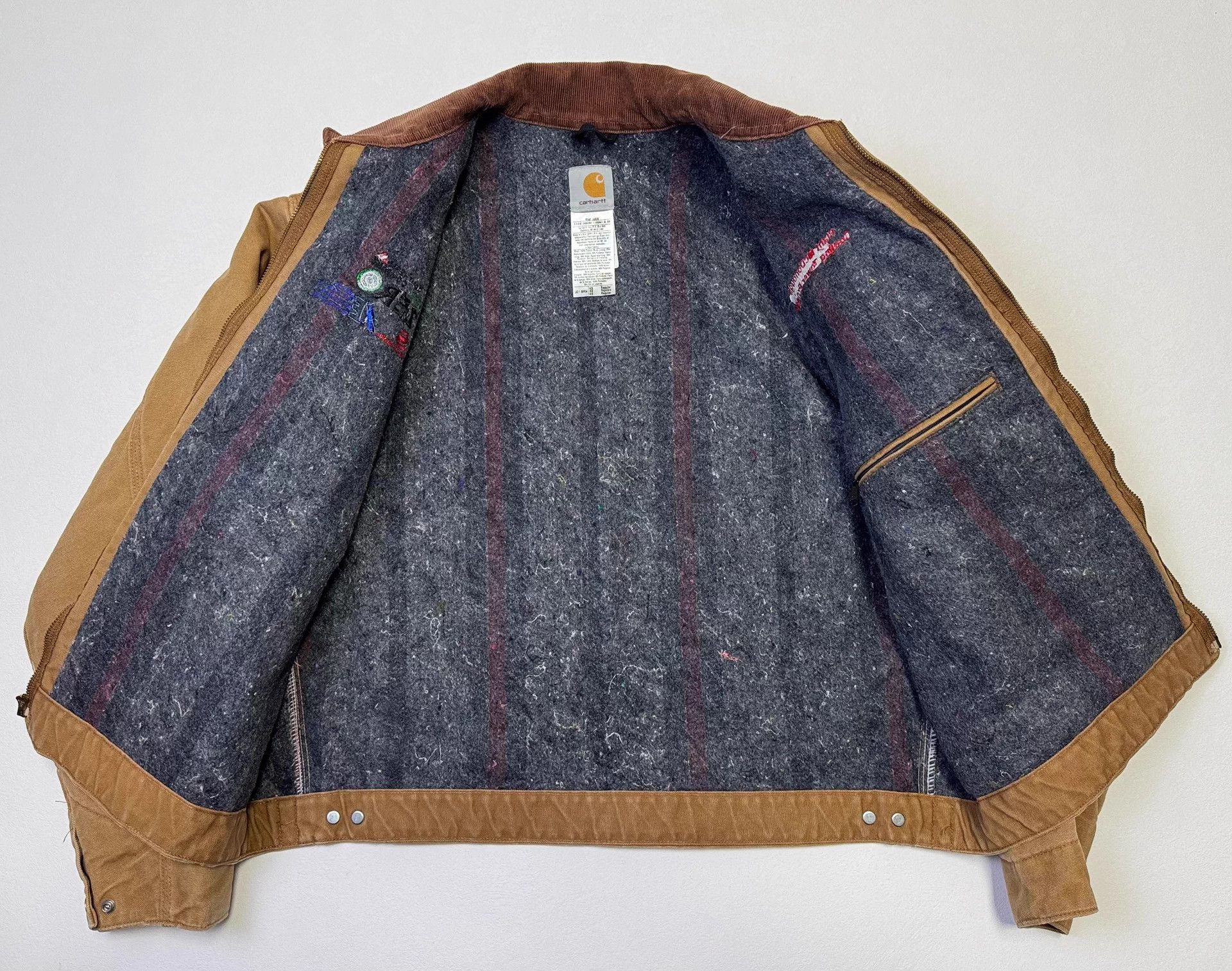 Carhartt Vintage Carhartt J01 Brown XL 06 USA Size US XL / EU 56 / 4 - 4 Thumbnail