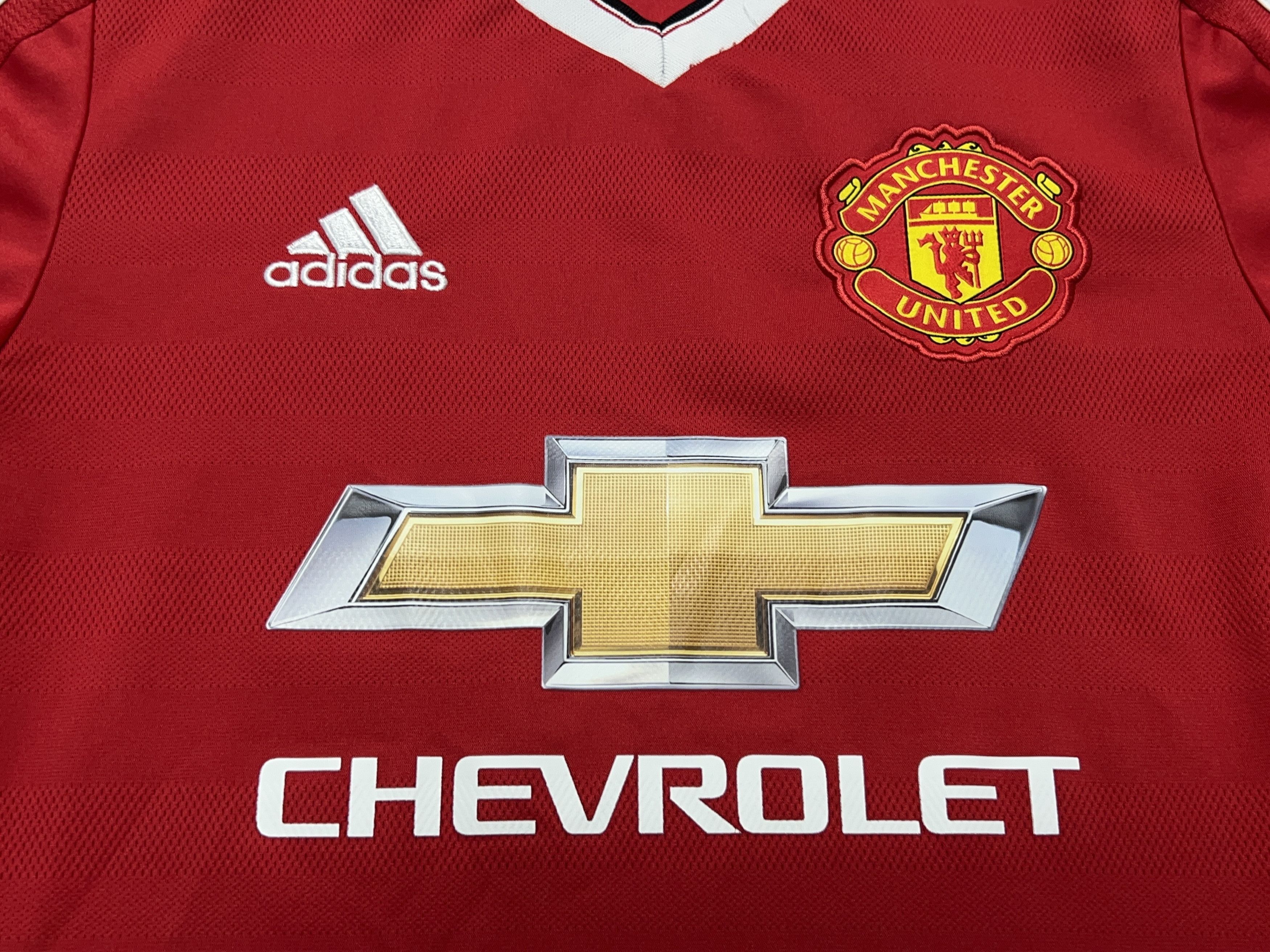 Adidas Manchester United 2015 2016 Football Shirt Soccer Jersey Size US XS / EU 42 / 0 - 2 Thumbnail
