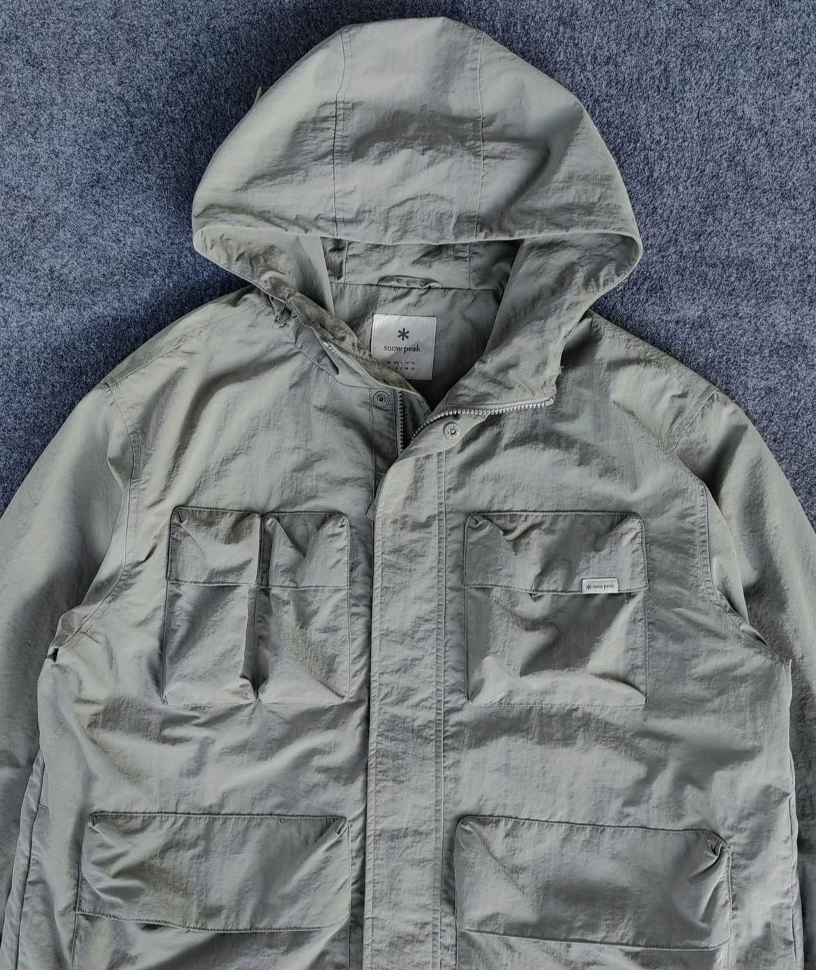 Snow Peak 2000s Snow Peak Multipocket Tactical Nylon Hodded Jacket Size US L / EU 52-54 / 3 - 2 Thumbnail
