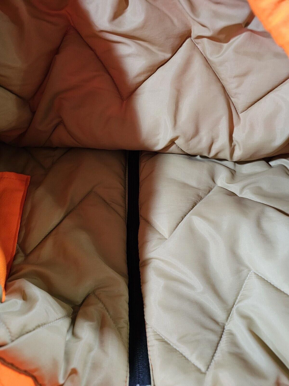 Walls vtg Walls Blizzard-Pruf USA APPROX 2XL Orange Hunting Jacket Size ONE SIZE - 12 Thumbnail