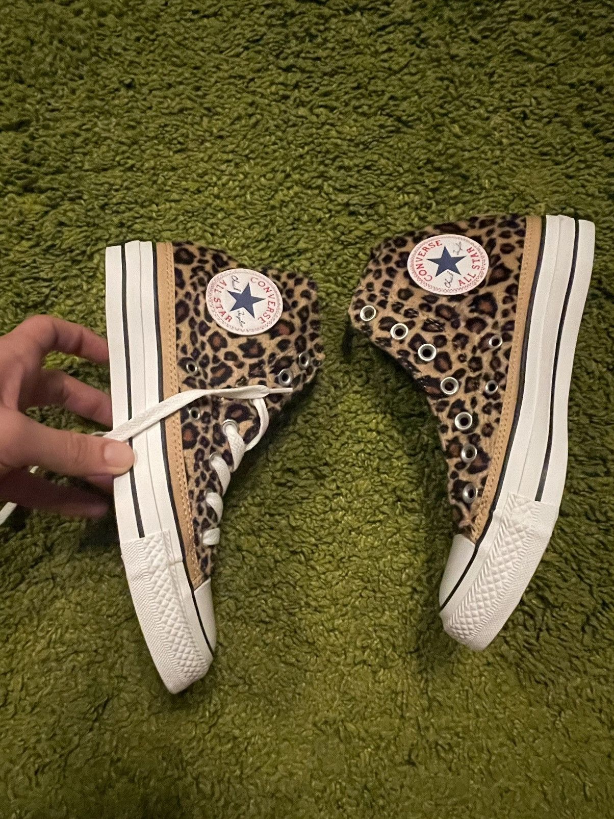 Converse × Designer Converse NWT leopard pattern sneakers Size US 7.5 / IT 37.5 - 7 Thumbnail