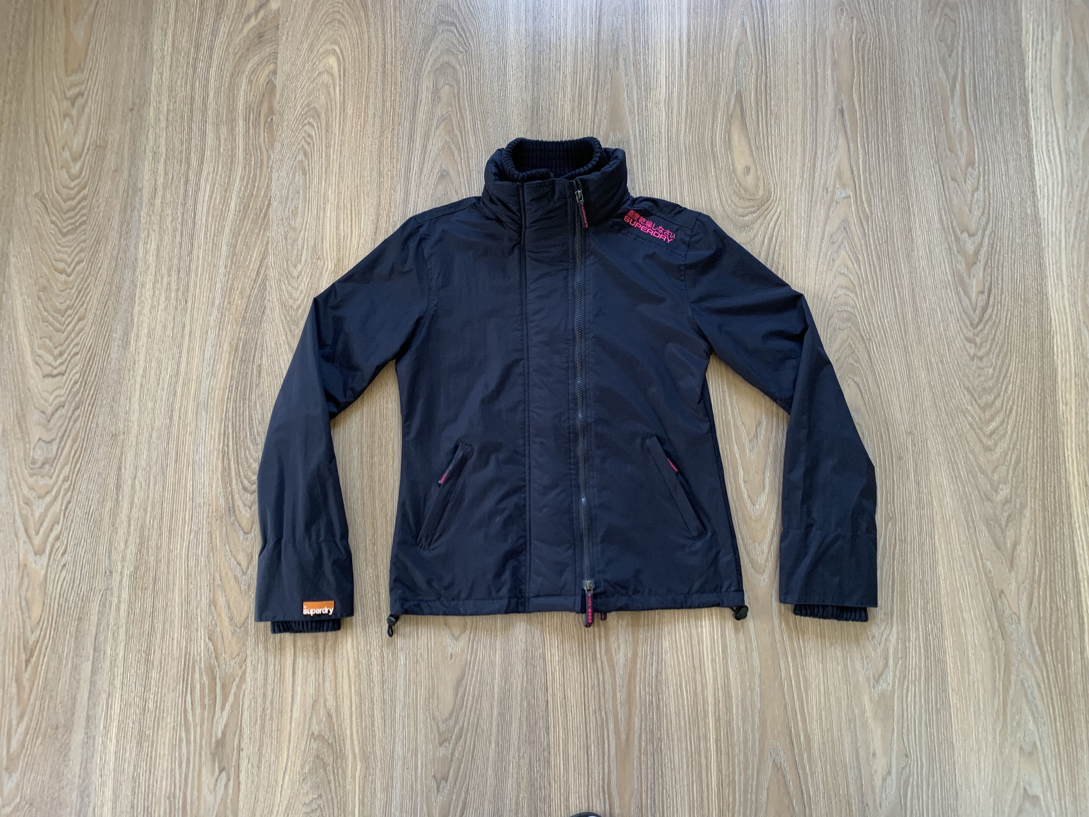 Superdry Japan Navy Blue Nylon Windcheater Jacket
