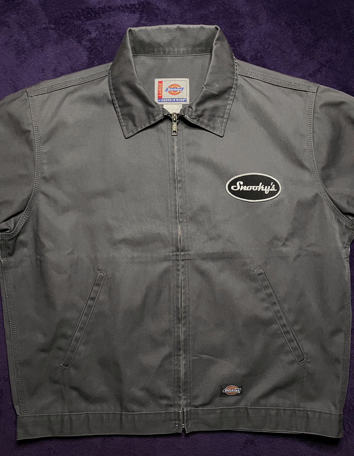 Vintage Vintage Dickies Eisenhower Workwear Full-zip Jacket Snookys Size US L / EU 52-54 / 3 - 4 Thumbnail