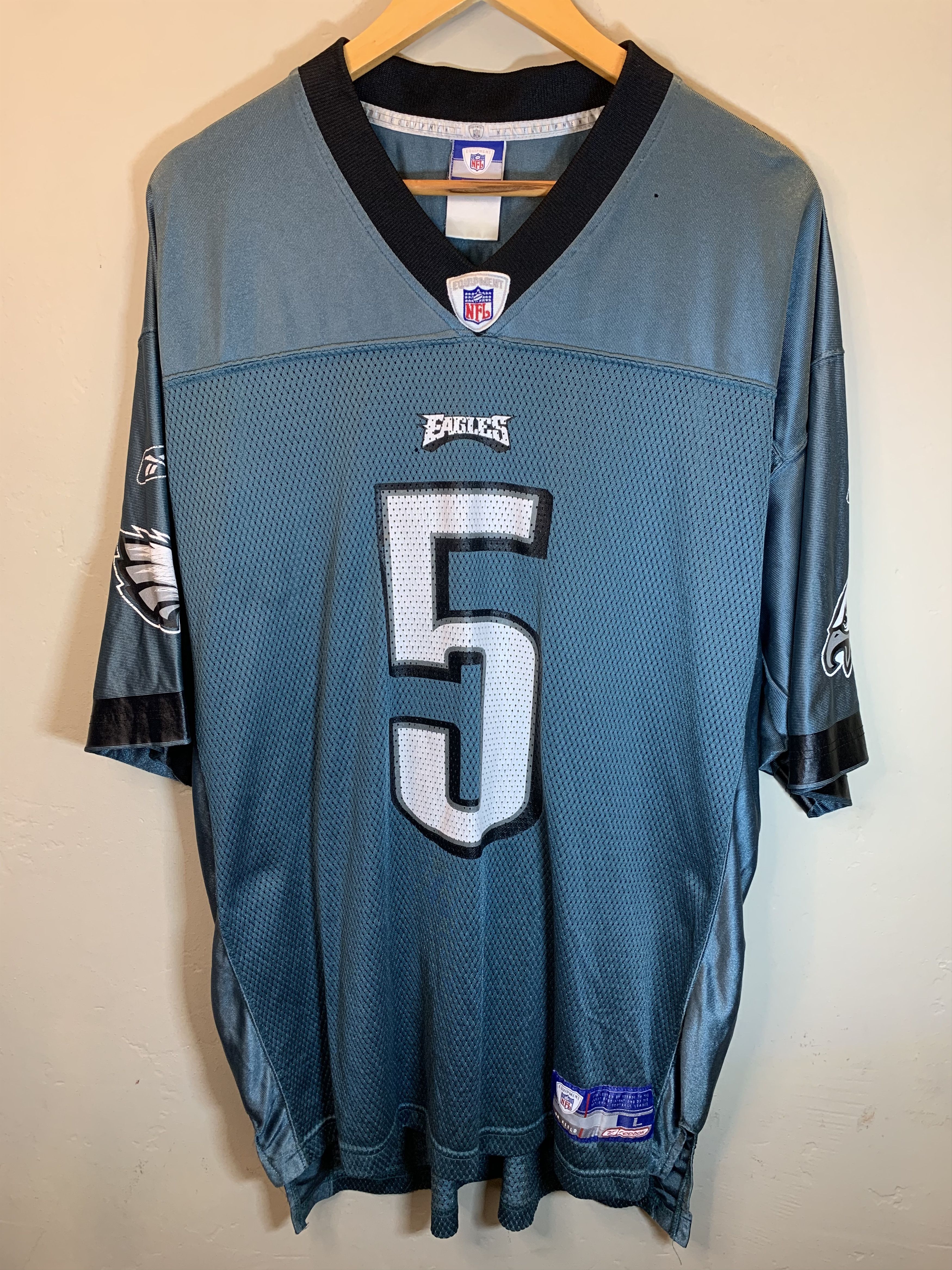 Reebok *RARE* Vintage Donovan McNabb Philadelphia Eagles NFL Jersey Size US L / EU 52-54 / 3 - 1 Thumbnail