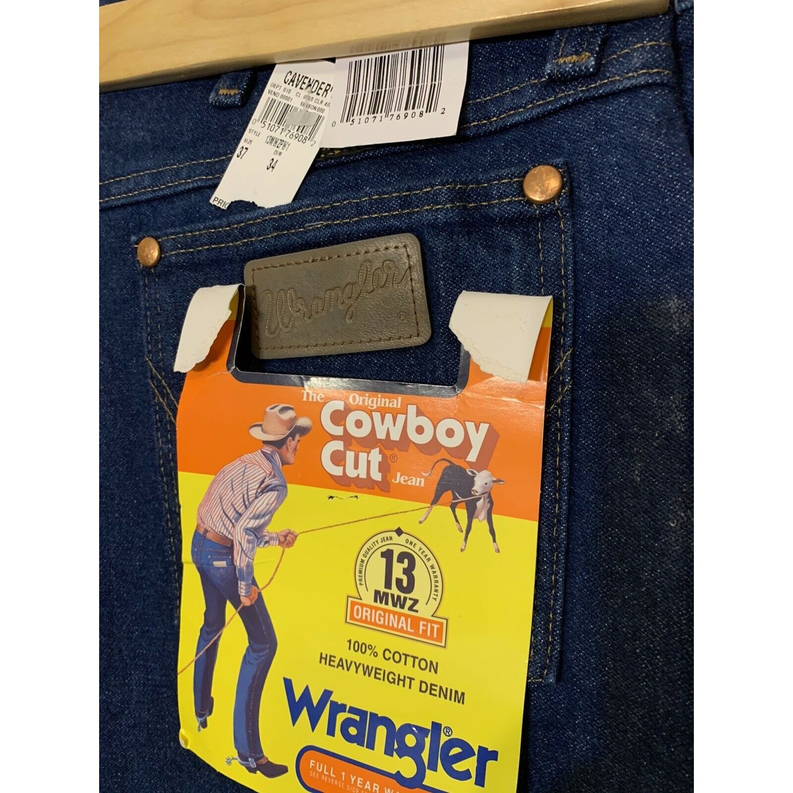 Wrangler New Wrangler Pro Rodeo Jeans 13MWZPW Original Fit 37 X 34 Co Size US 37 - 4 Thumbnail
