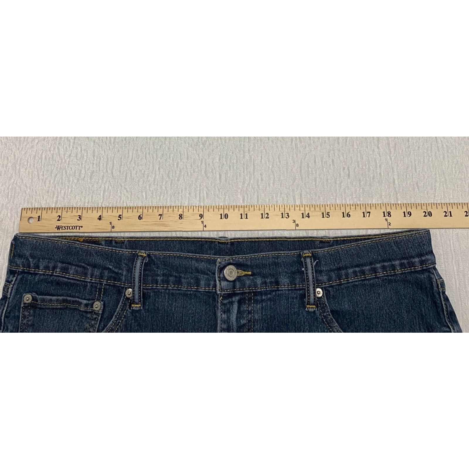 Levi's Levis 505 Jeans Regular Fit Mens Size 40×30 Blue Whiskers Faded Size US 40 / EU 56 - 4 Thumbnail