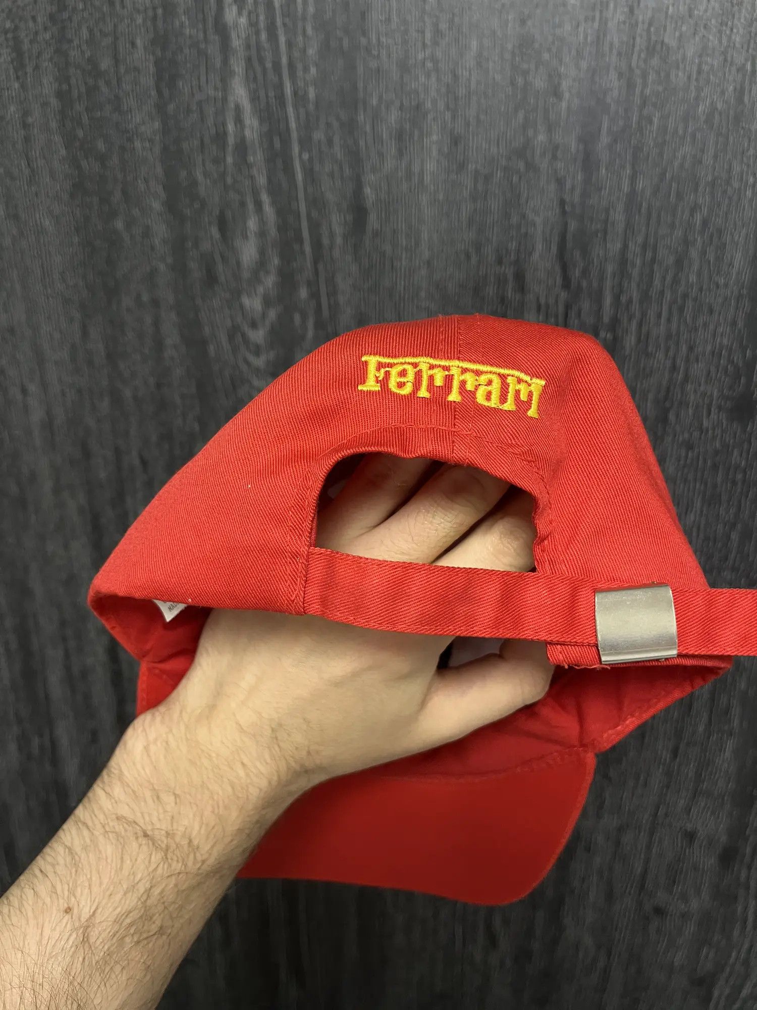 Ferrari Ferrari Vintage Racing Cap Size ONE SIZE - 2 Thumbnail