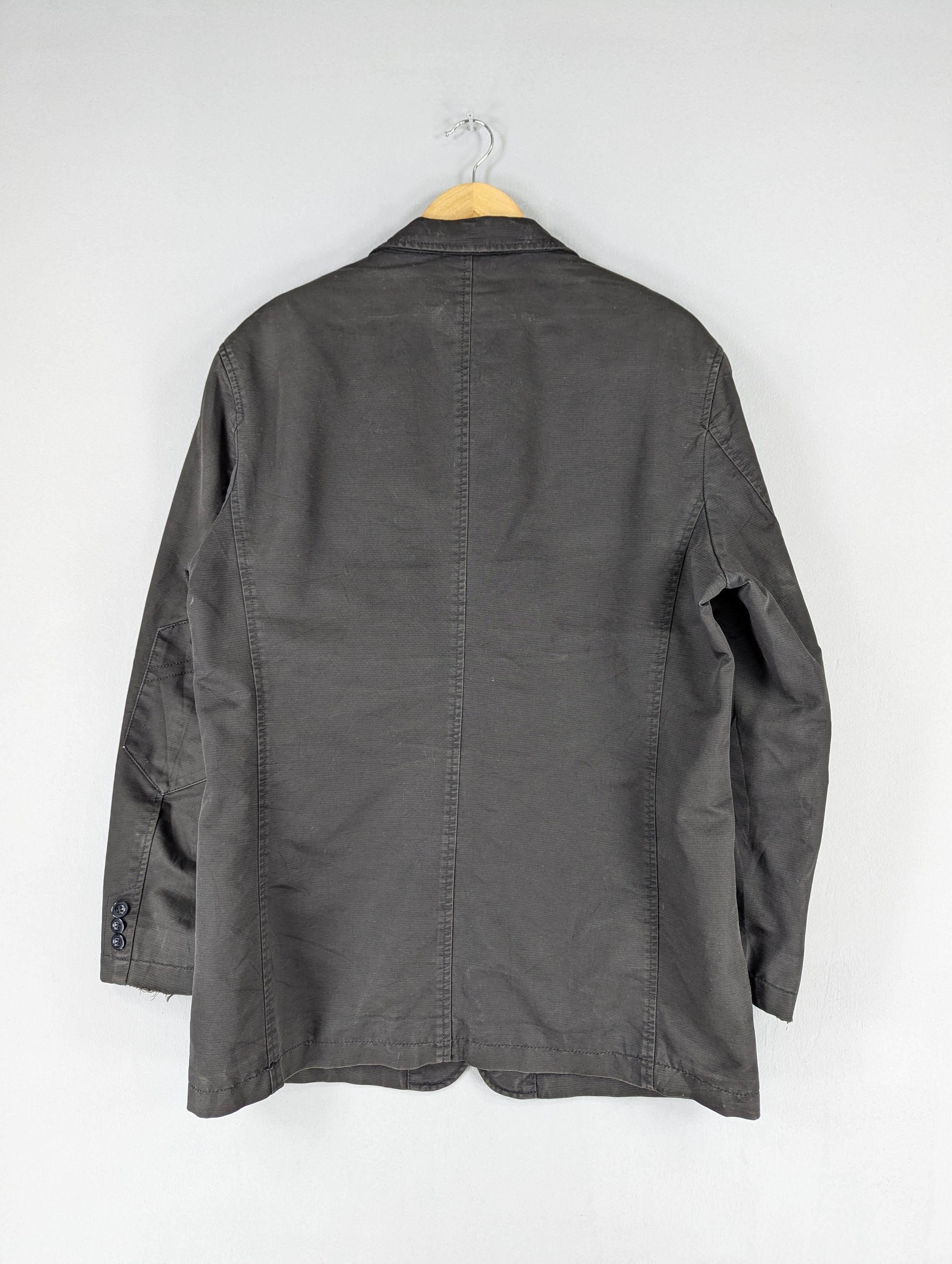 Ermenegildo Zegna Vintage Ermenegildo Zegna Paris Distressed Blazer Jacket Size US L / EU 52-54 / 3 - 12 Thumbnail