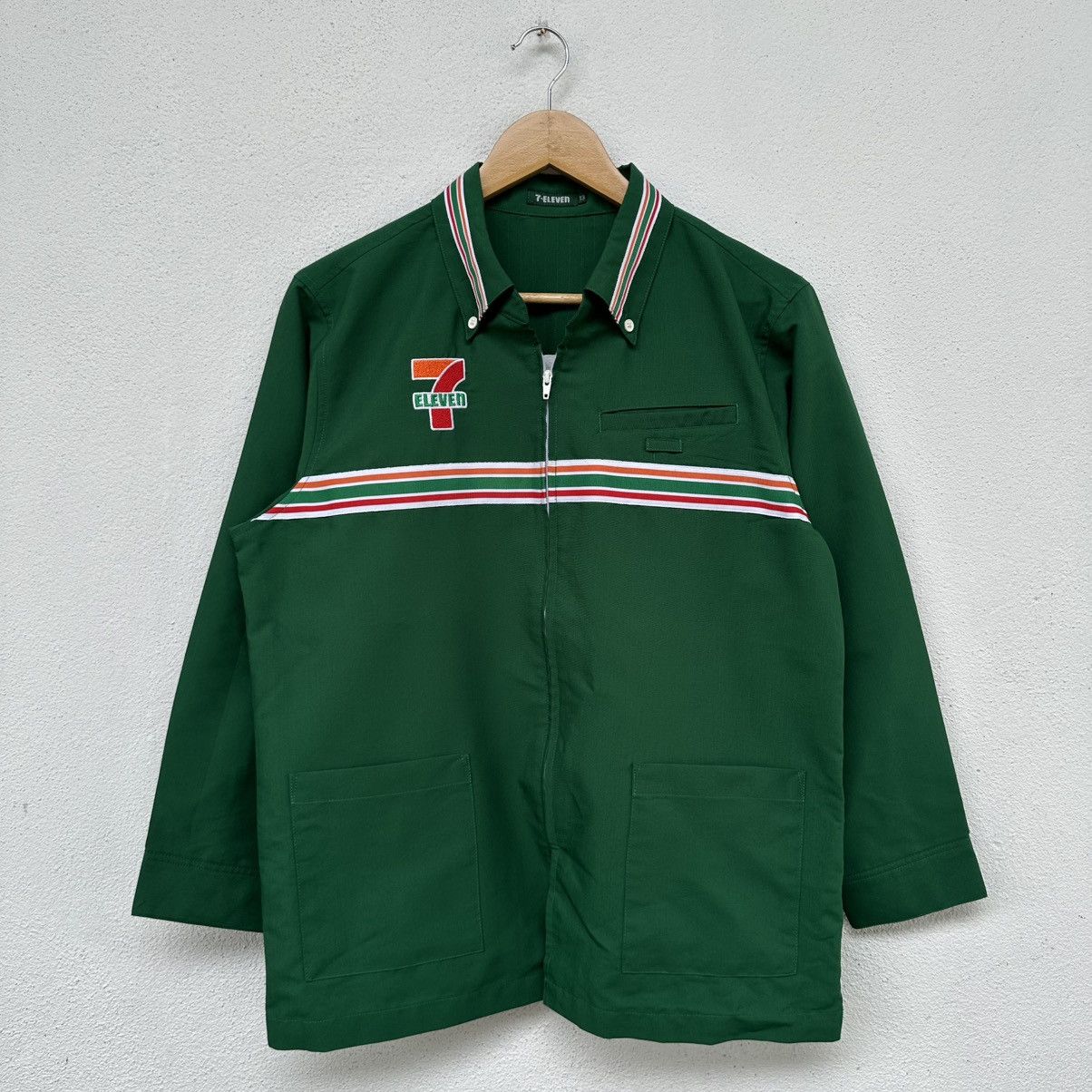 Japanese Brand 7 Eleven Worker Shirt Size US L / EU 52-54 / 3 - 1 Thumbnail