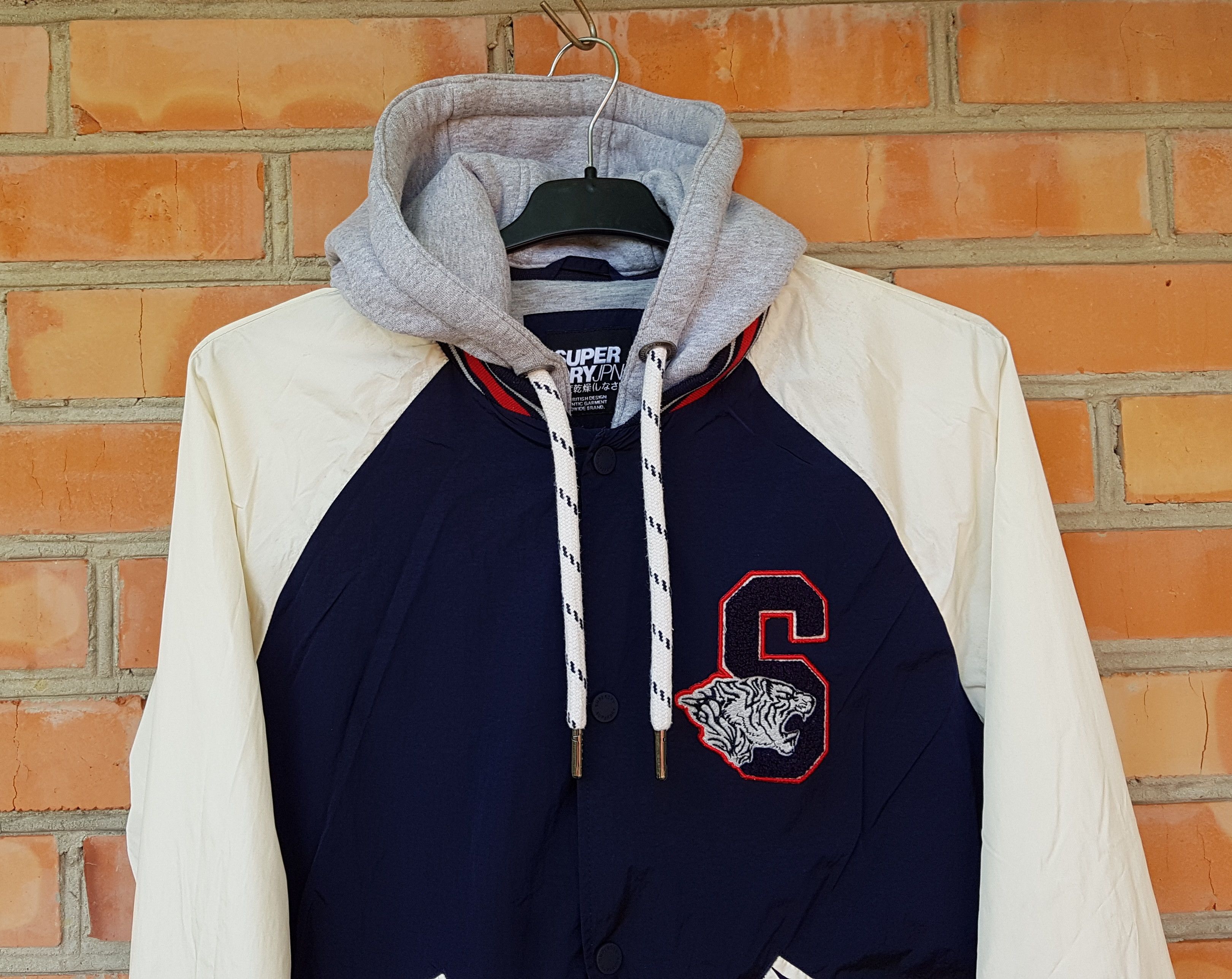 Superdry Superdry College Varsity Bomber Windbreaker Jacket Size US M / EU 48-50 / 2 - 2 Thumbnail