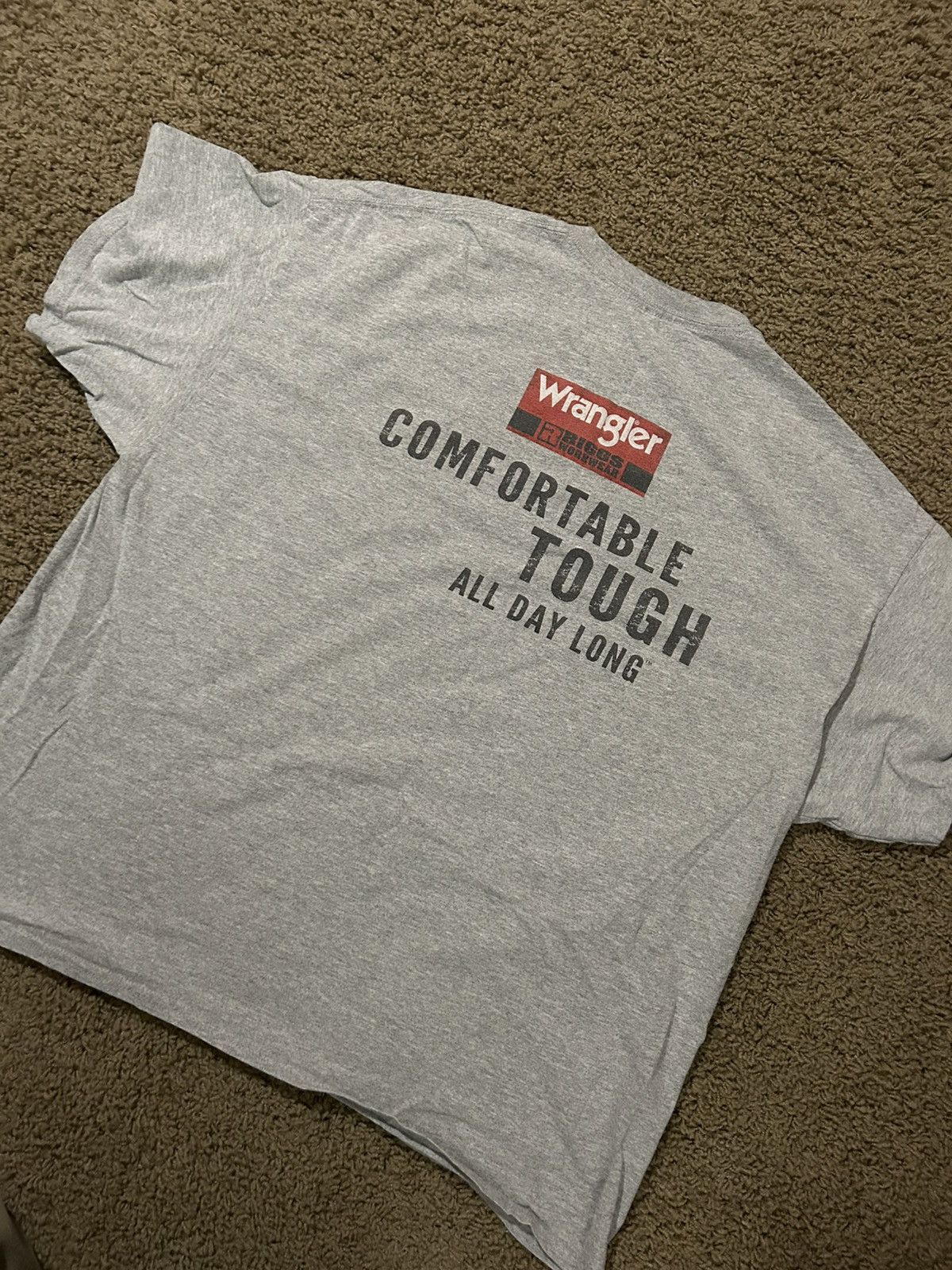 Vintage × Wrangler Vintage Wrangler Tee Size US XL / EU 56 / 4 - 2 Thumbnail