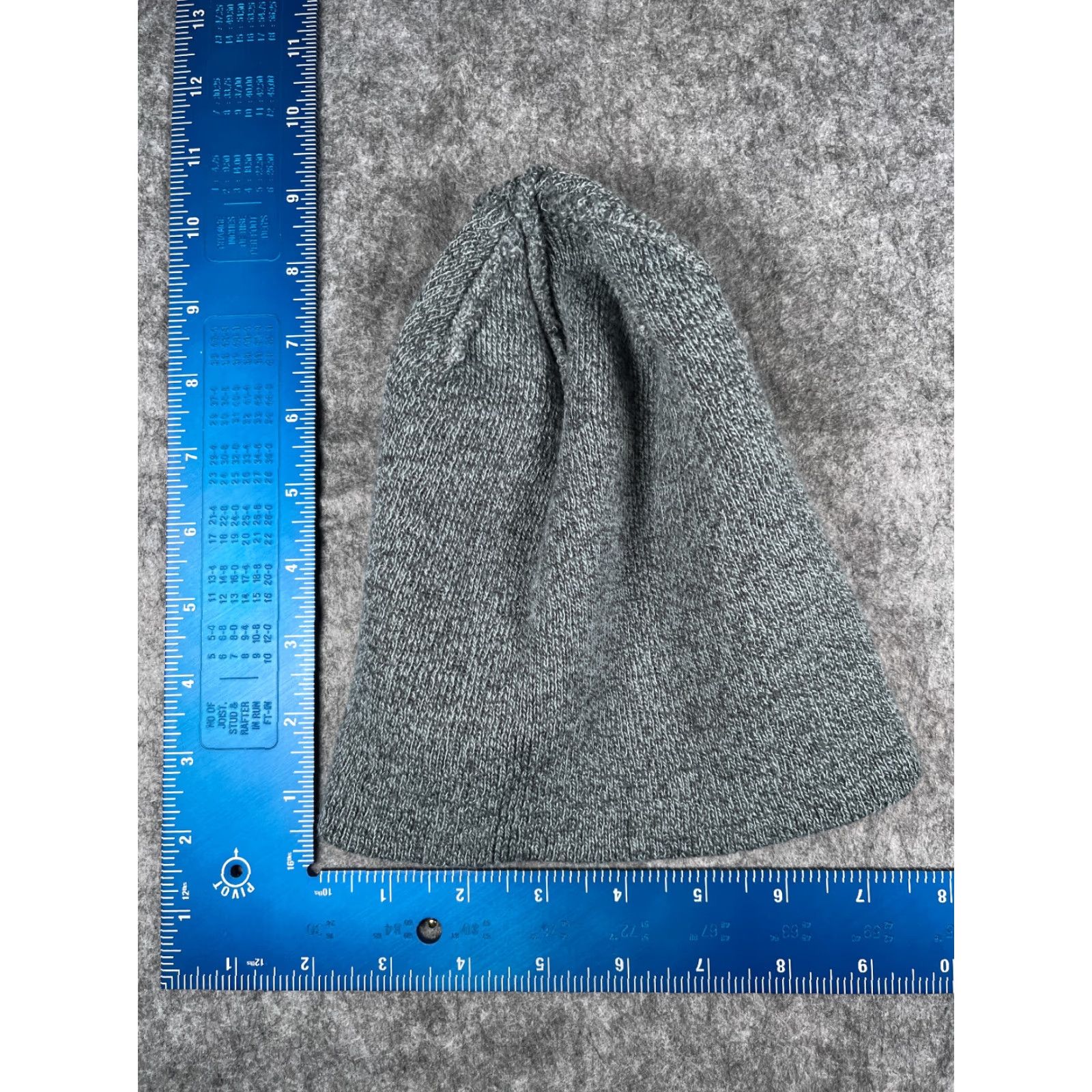 Hurley Hurley Beanie One Size Gray Knit 100% Acrylic Adult Unisex Beanie Hats Outdoor Ski Logo Size ONE SIZE - 4 Thumbnail