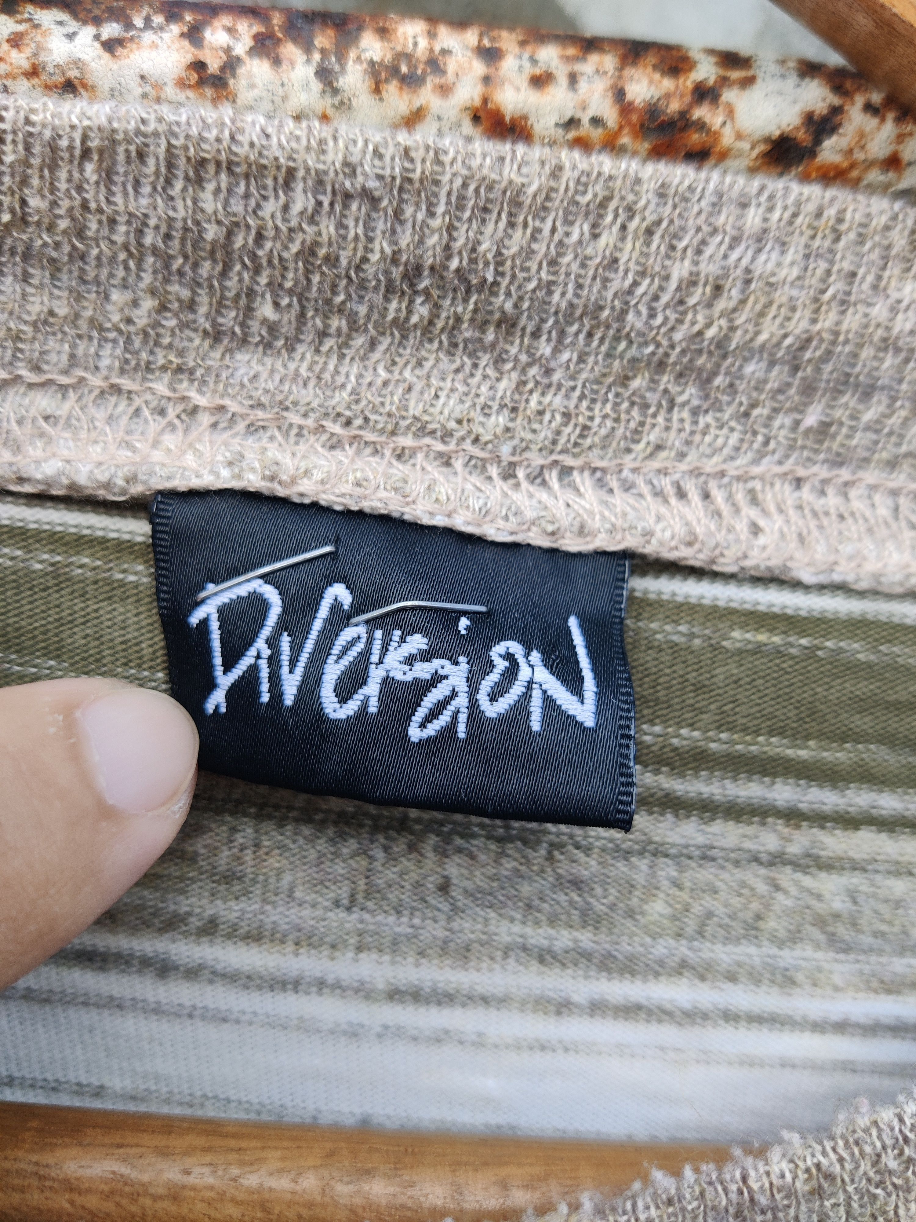 Vintage Vintage Archive Diversion Pocket Stripes Shirt Size US XL / EU 56 / 4 - 10 Thumbnail