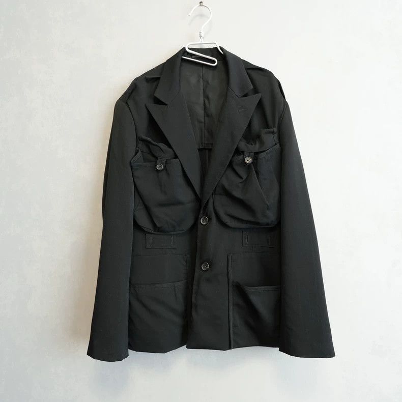 Yohji Yamamoto Yohji Yamamoto91SS multi-pocket pleated jacket 2503-Nextarr Size US M / EU 48-50 / 2 - 2 Thumbnail