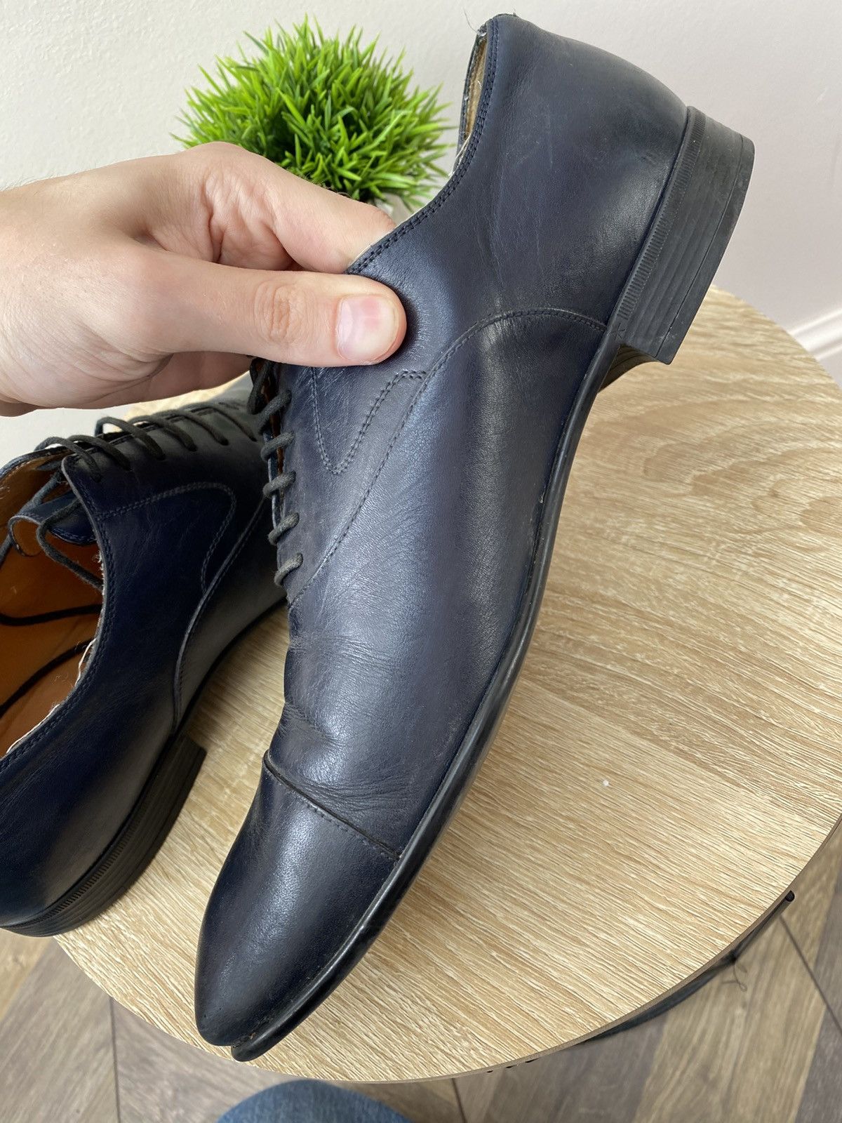 Gucci Vintage Gucci Leather Dress Shoes Size US 10 / EU 43 - 10 Thumbnail