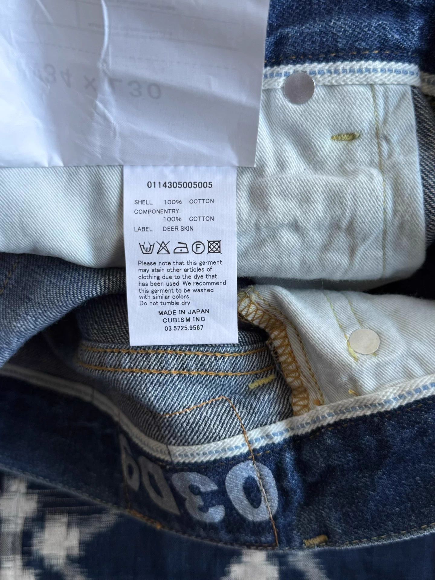 Visvim VISVIM 14AW Social Sculpture 03D9 Washed Denim W34L30 Size US 34 / EU 50 - 9 Thumbnail