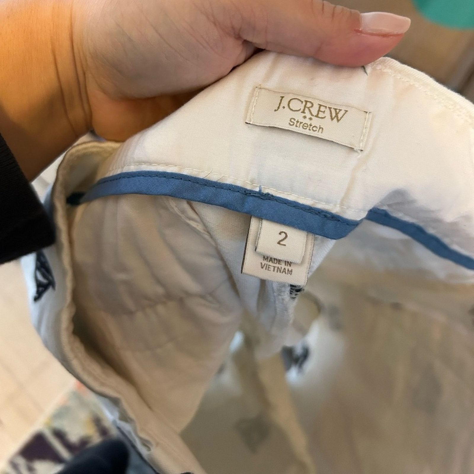 J.Crew J.Crew 5” Sailboat Printed Chino Shorts Size 26" / US 2 / IT 38 - 3 Thumbnail