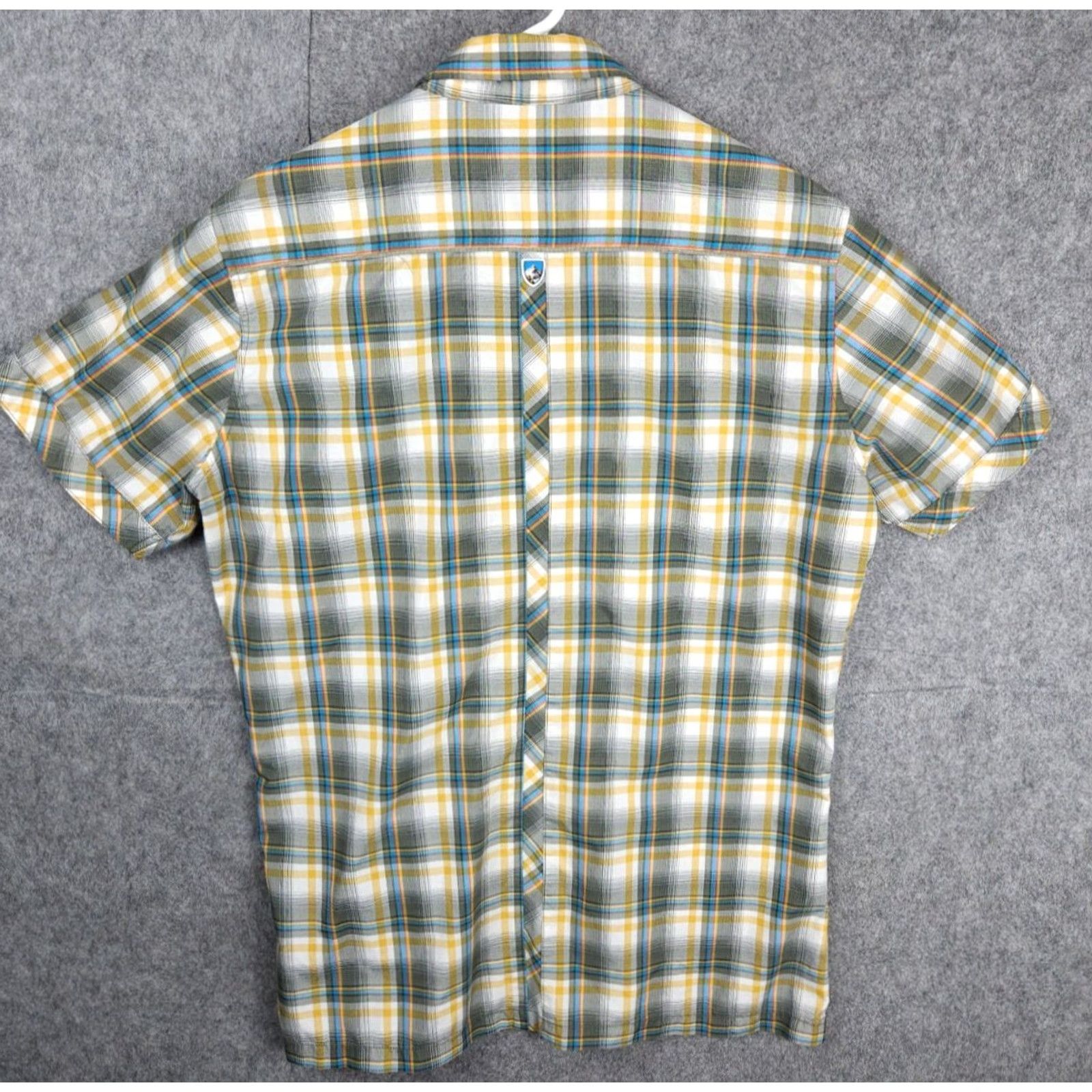 Vintage Kuhl Eluxur Shirt Mens S Plaid Pearl Snap Button Up Short Sleeve Outdoors Shirt Size US S / EU 44-46 / 1 - 2 Thumbnail