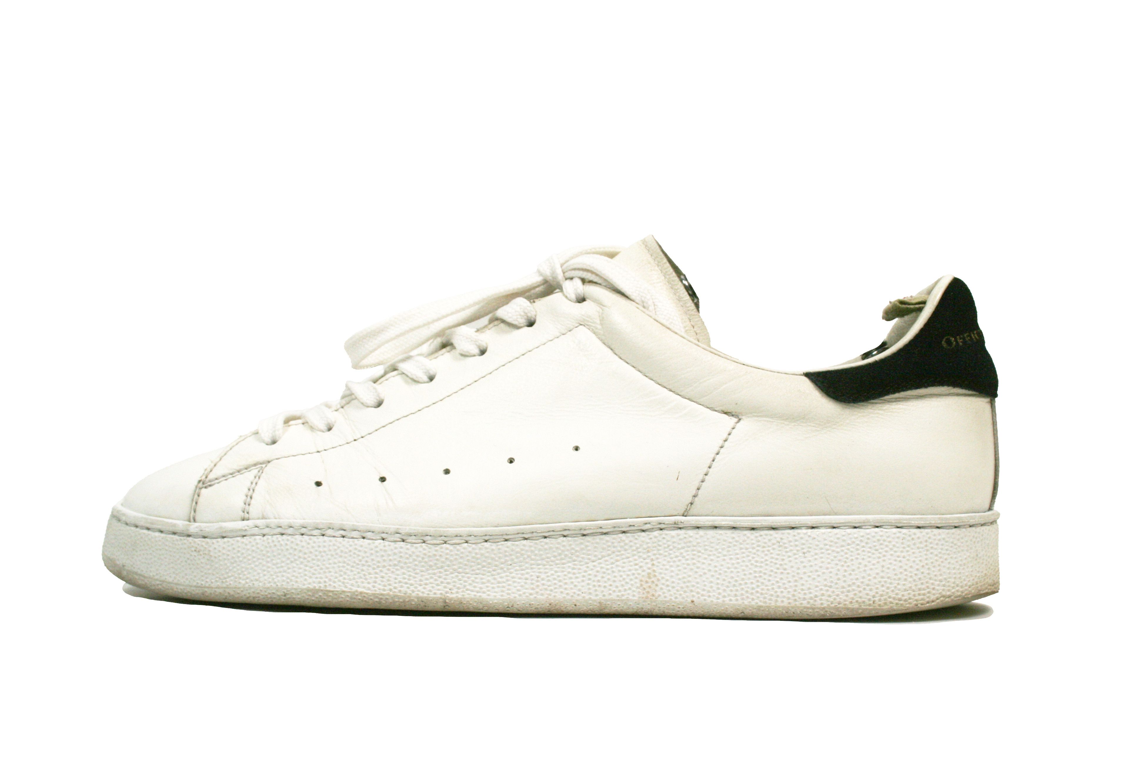Officine Creative Laboratorio Mover Distressed Low Leather Sneakers Size US 8 / EU 41 - 1 Thumbnail