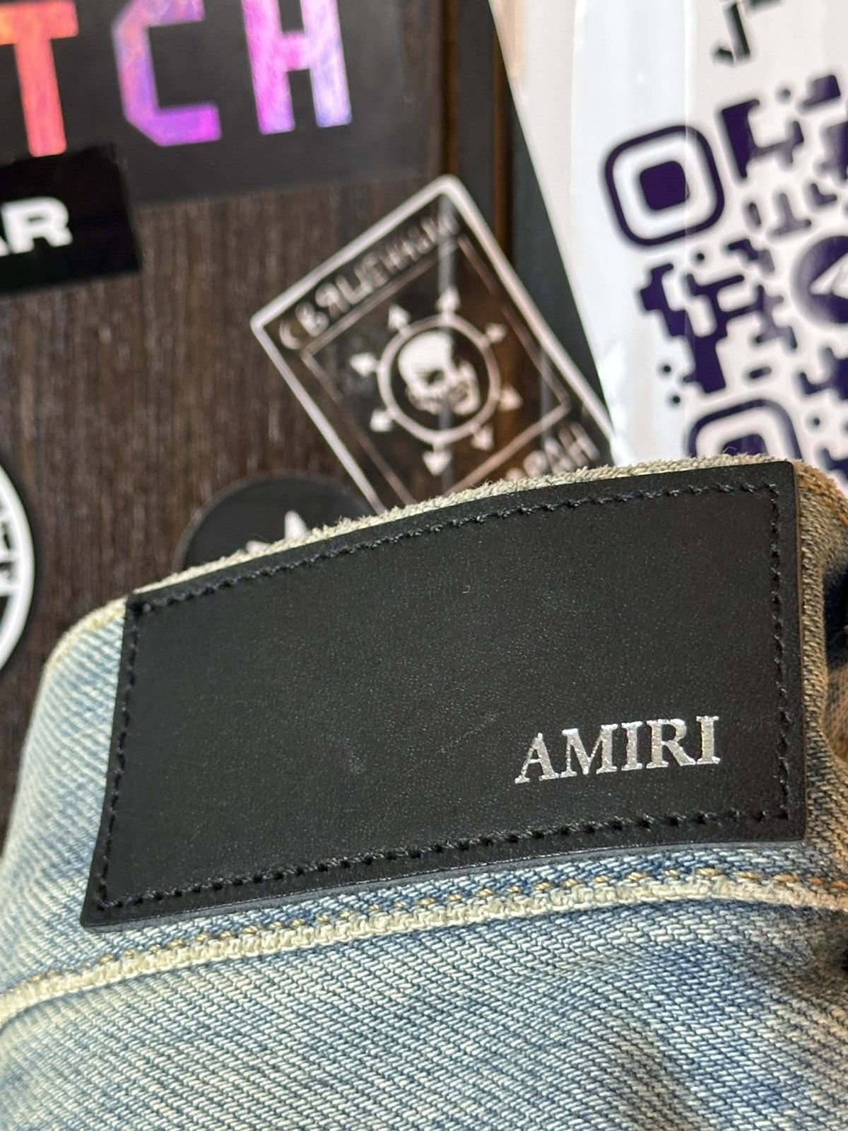 Amiri Amiri MX1 Straight Jeans Size US 31 - 17 Thumbnail