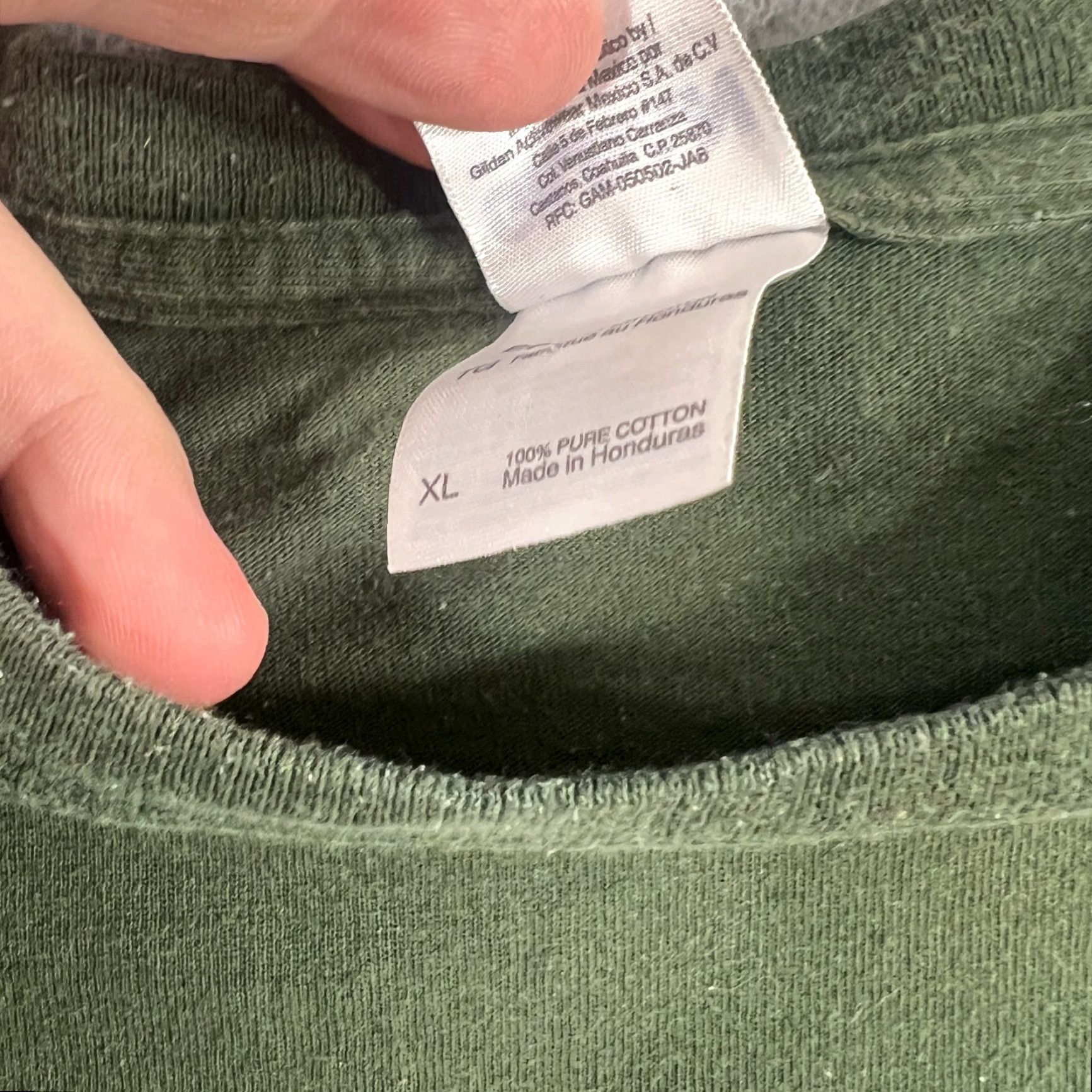 Gildan VINTAGE Green Bay Packers Brett Favre T-Shirt XL Green Classic Mens Size US XL / EU 56 / 4 - 4 Thumbnail