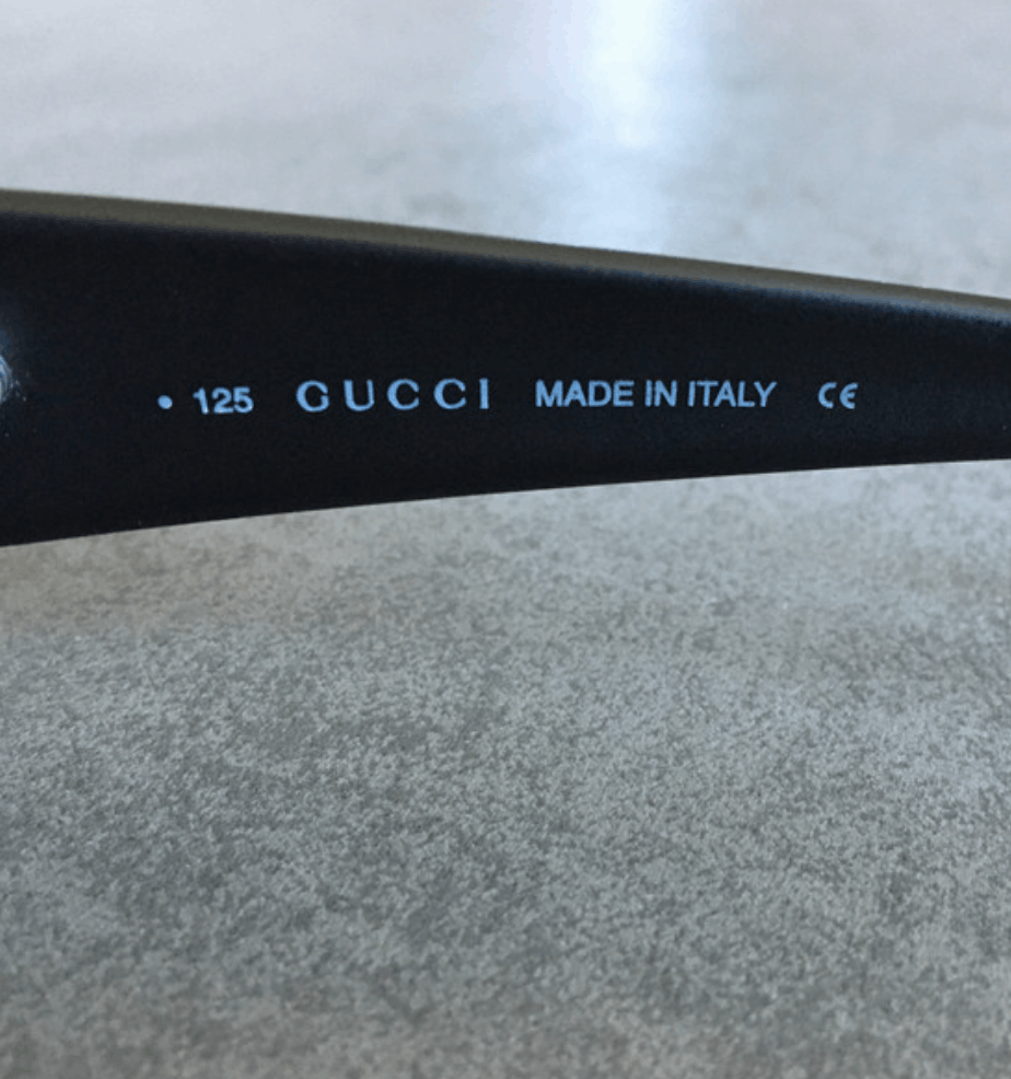 Gucci Gucci Sunglasses 1178/S Mask Logo Shield Sport Vintage Size ONE SIZE - 5 Thumbnail